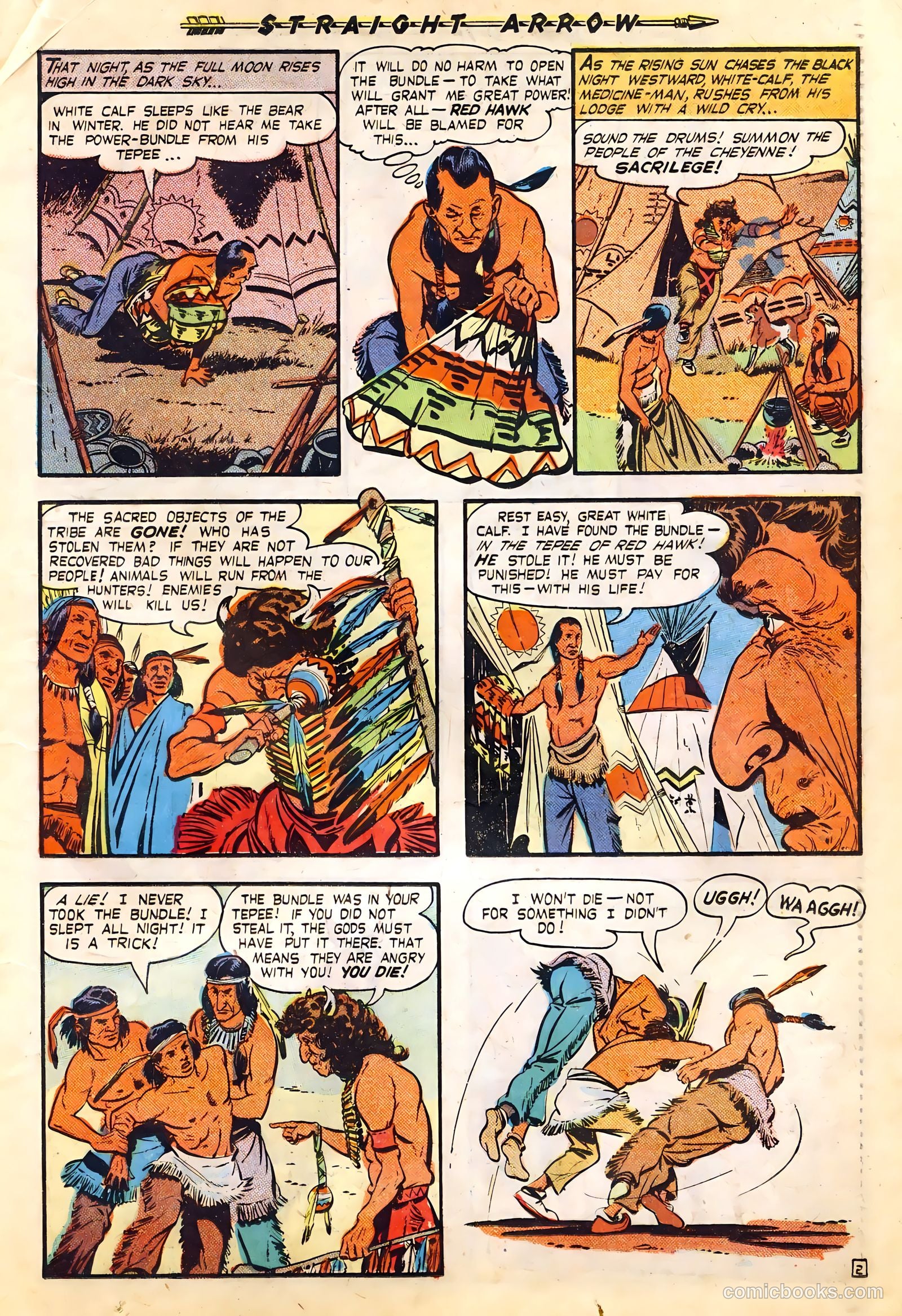 Straight Arrow #4 (1950) — page 19 of 36