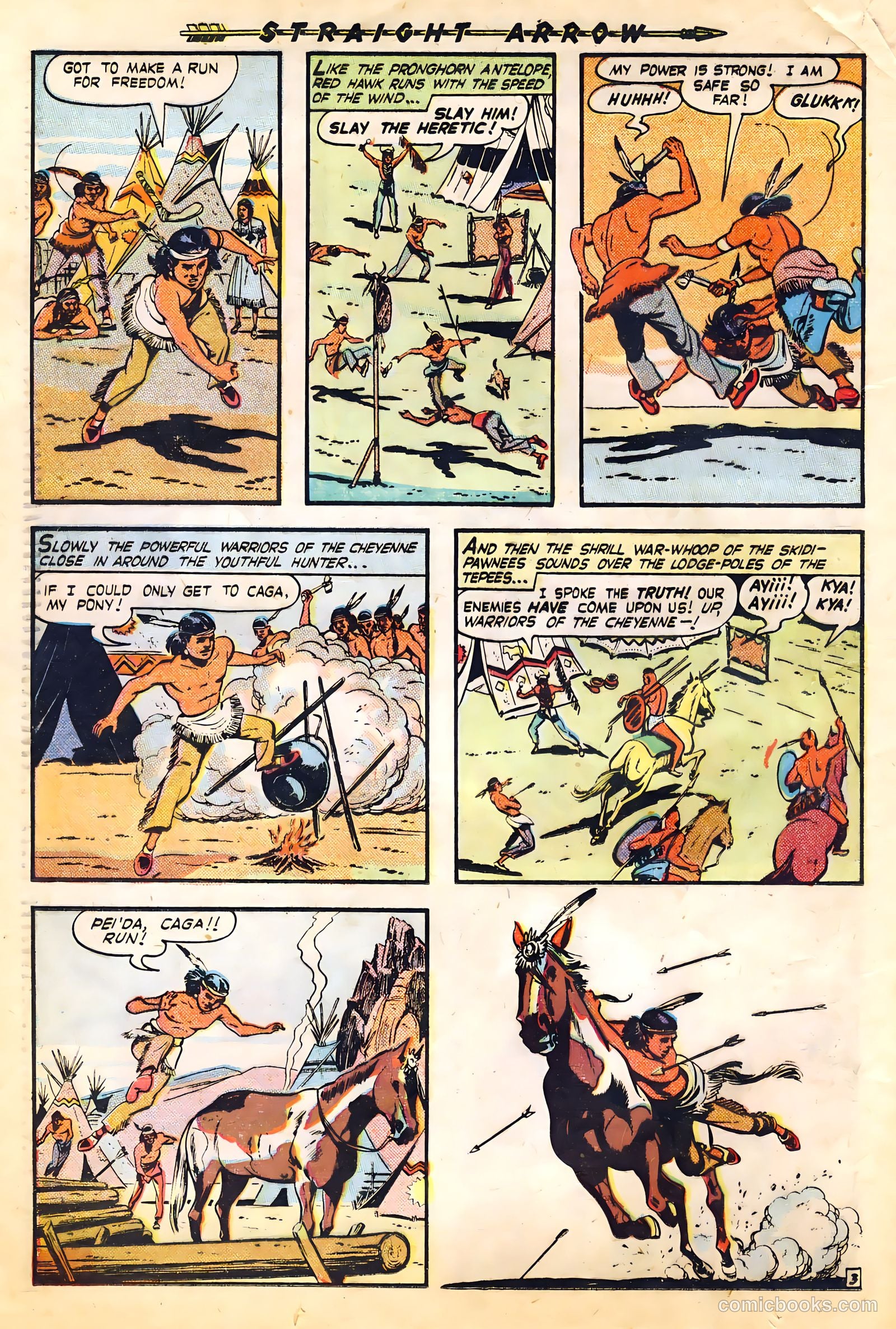 Straight Arrow #4 (1950) — page 20 of 36