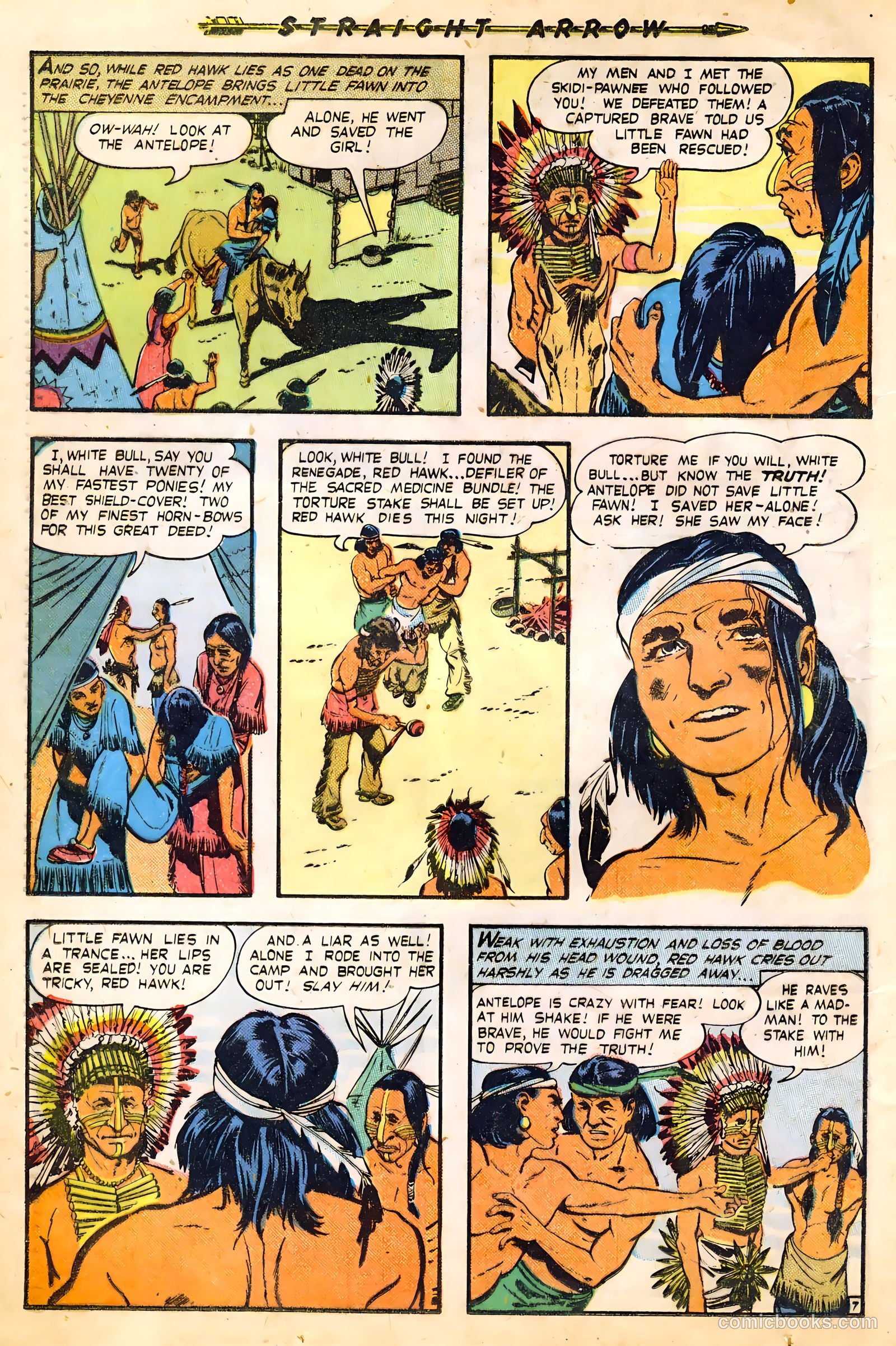 Straight Arrow #4 (1950) — page 24 of 36