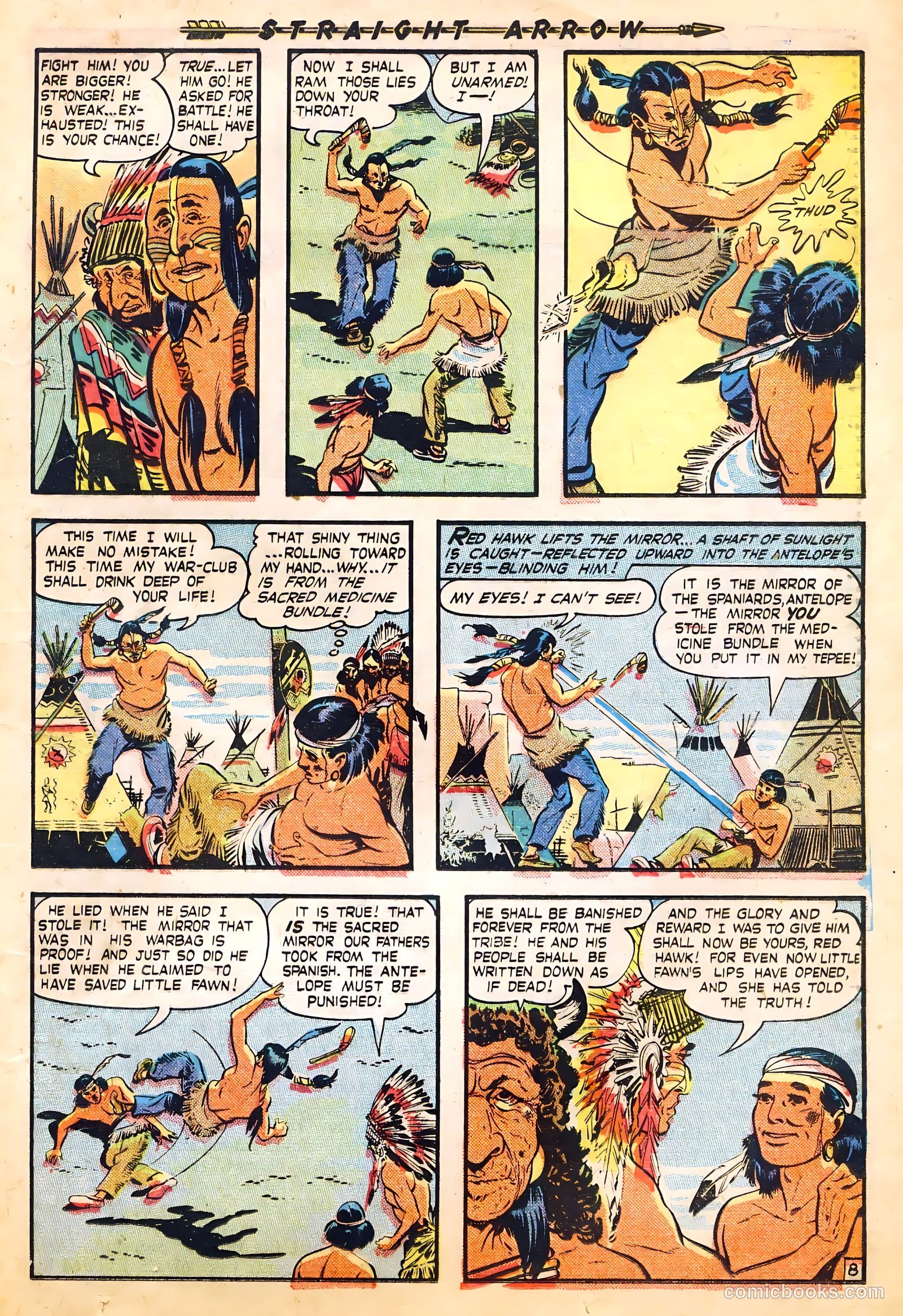 Straight Arrow #4 (1950) — page 25 of 36
