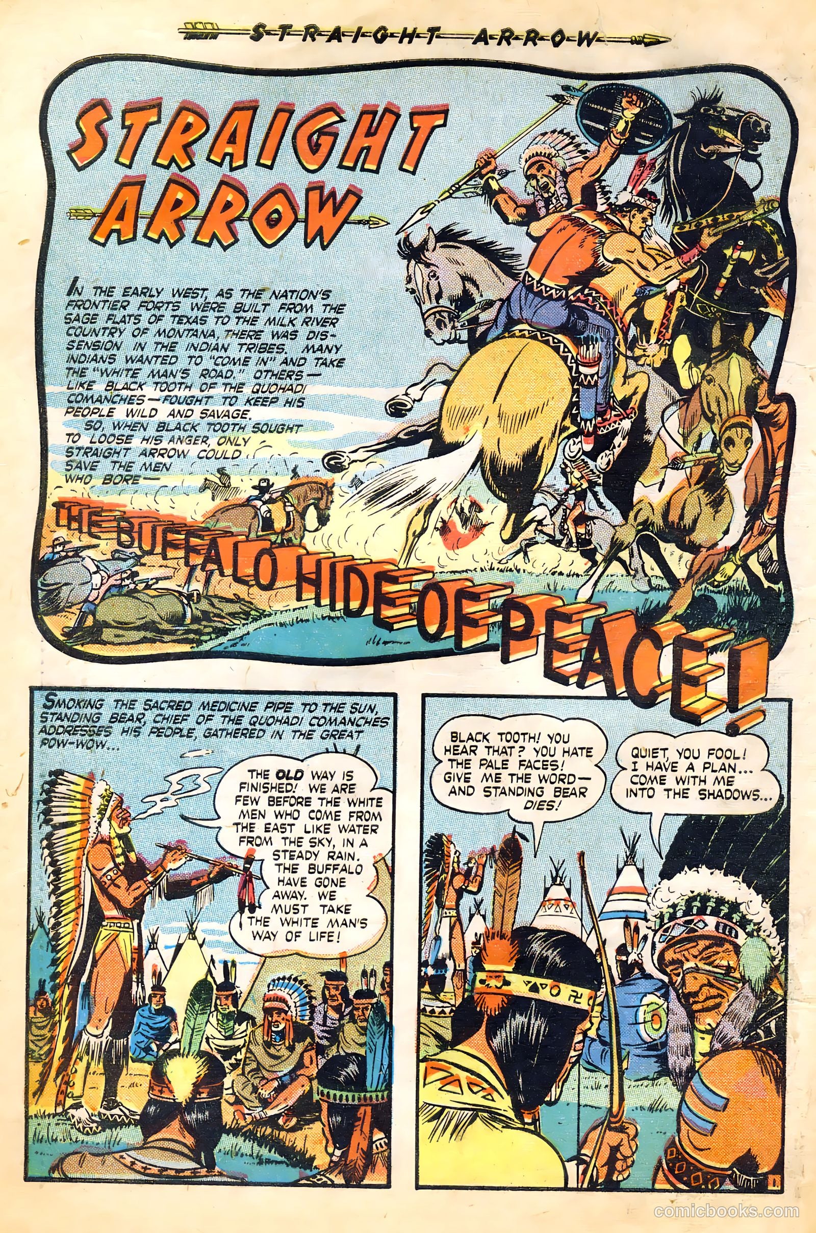 Straight Arrow #4 (1950) — page 28 of 36