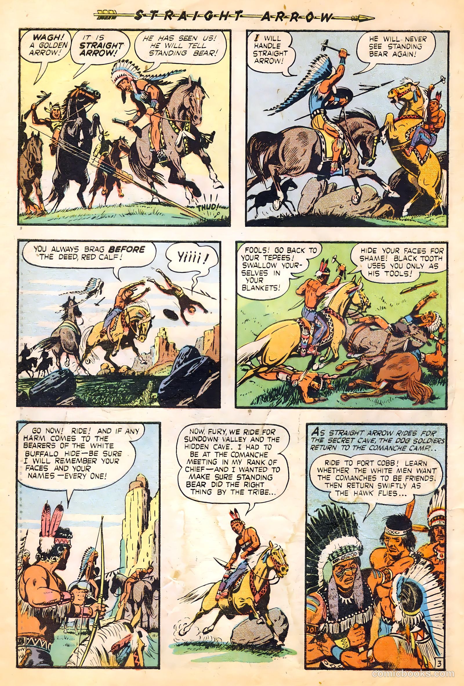 Straight Arrow #4 (1950) — page 30 of 36
