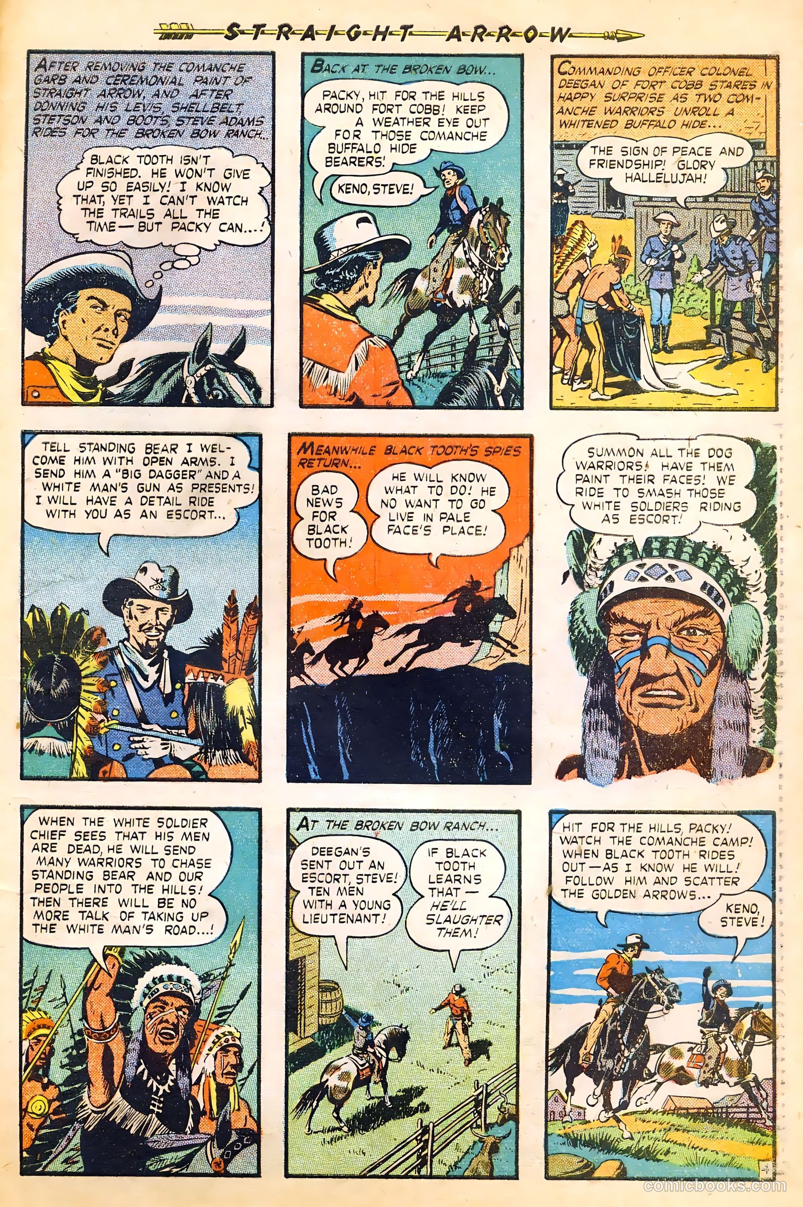 Straight Arrow #4 (1950) — page 31 of 36