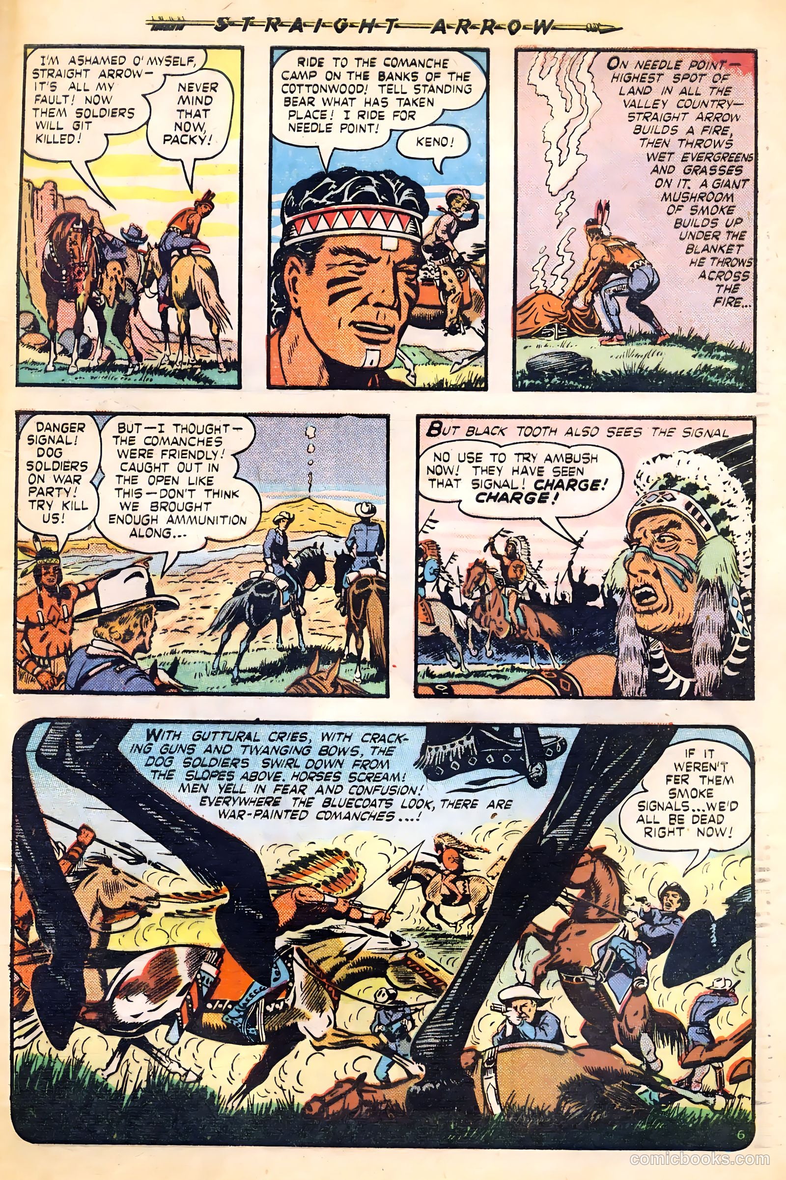 Straight Arrow #4 (1950) — page 33 of 36