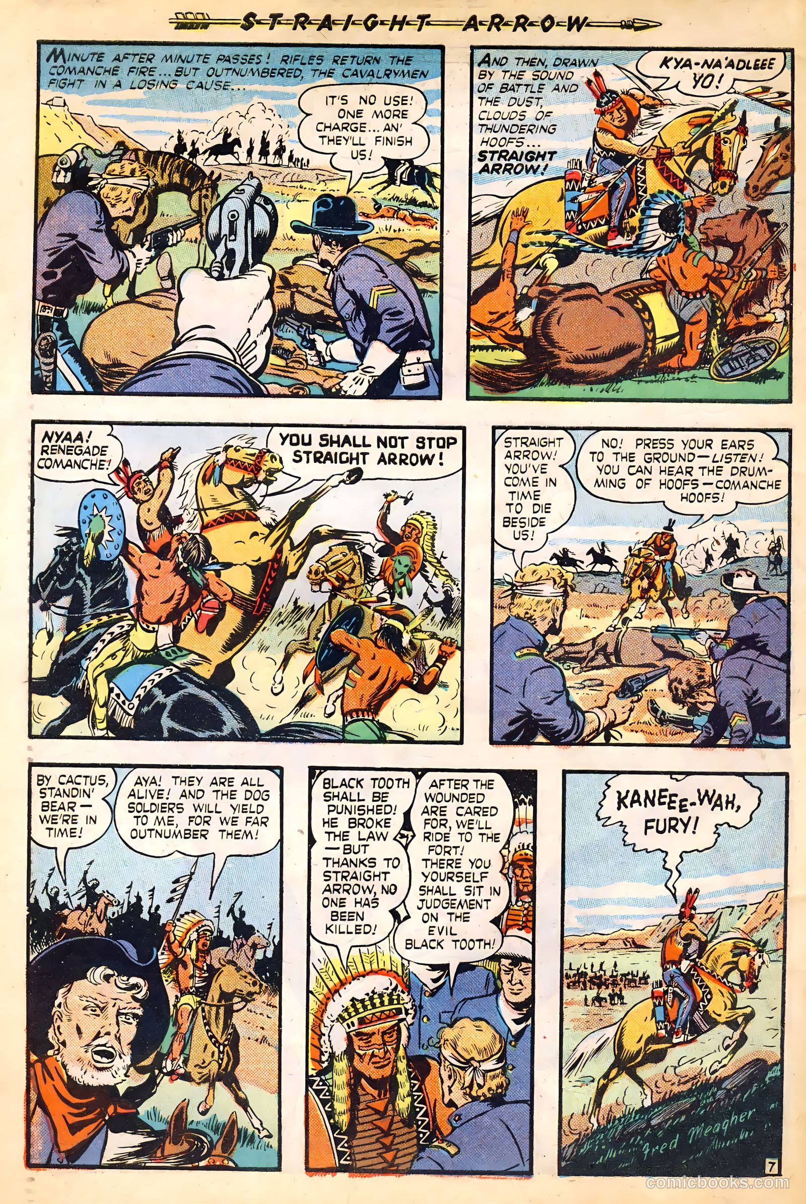 Straight Arrow #4 (1950) — page 34 of 36