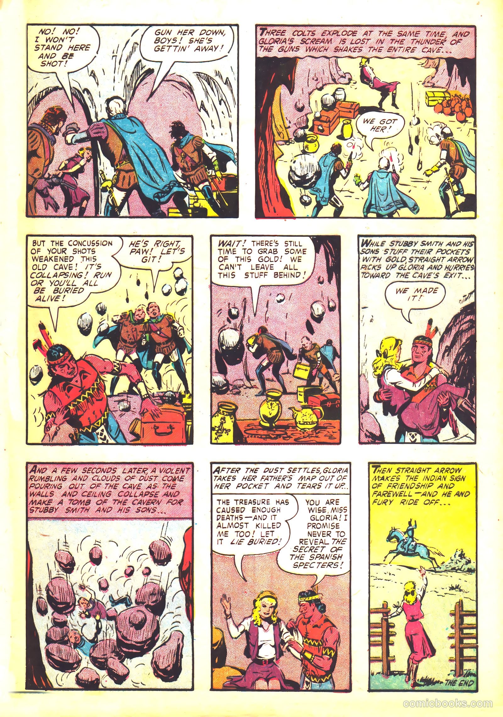 Straight Arrow #40 (1954) — page 9 of 36