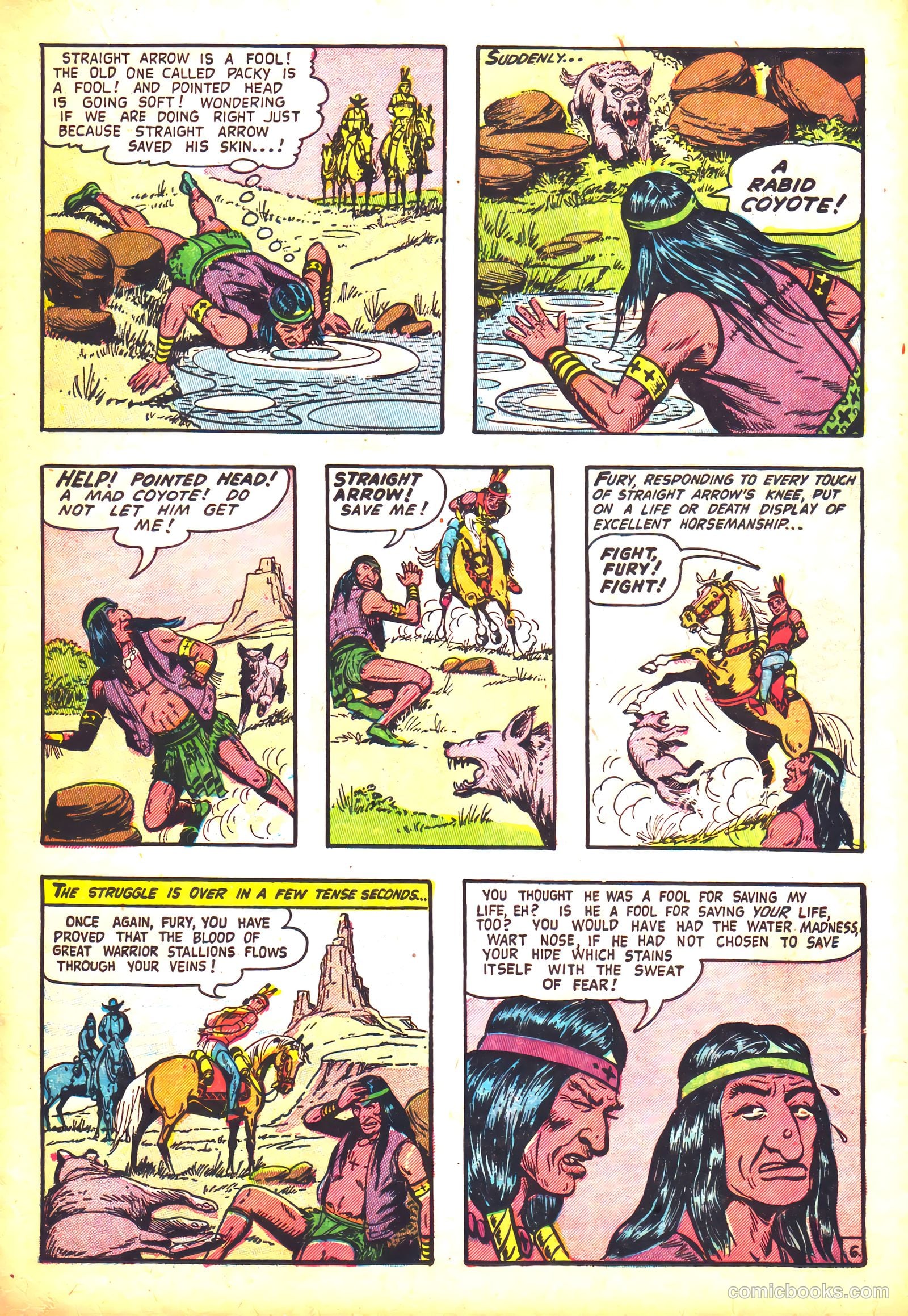 Straight Arrow #40 (1954) — page 15 of 36