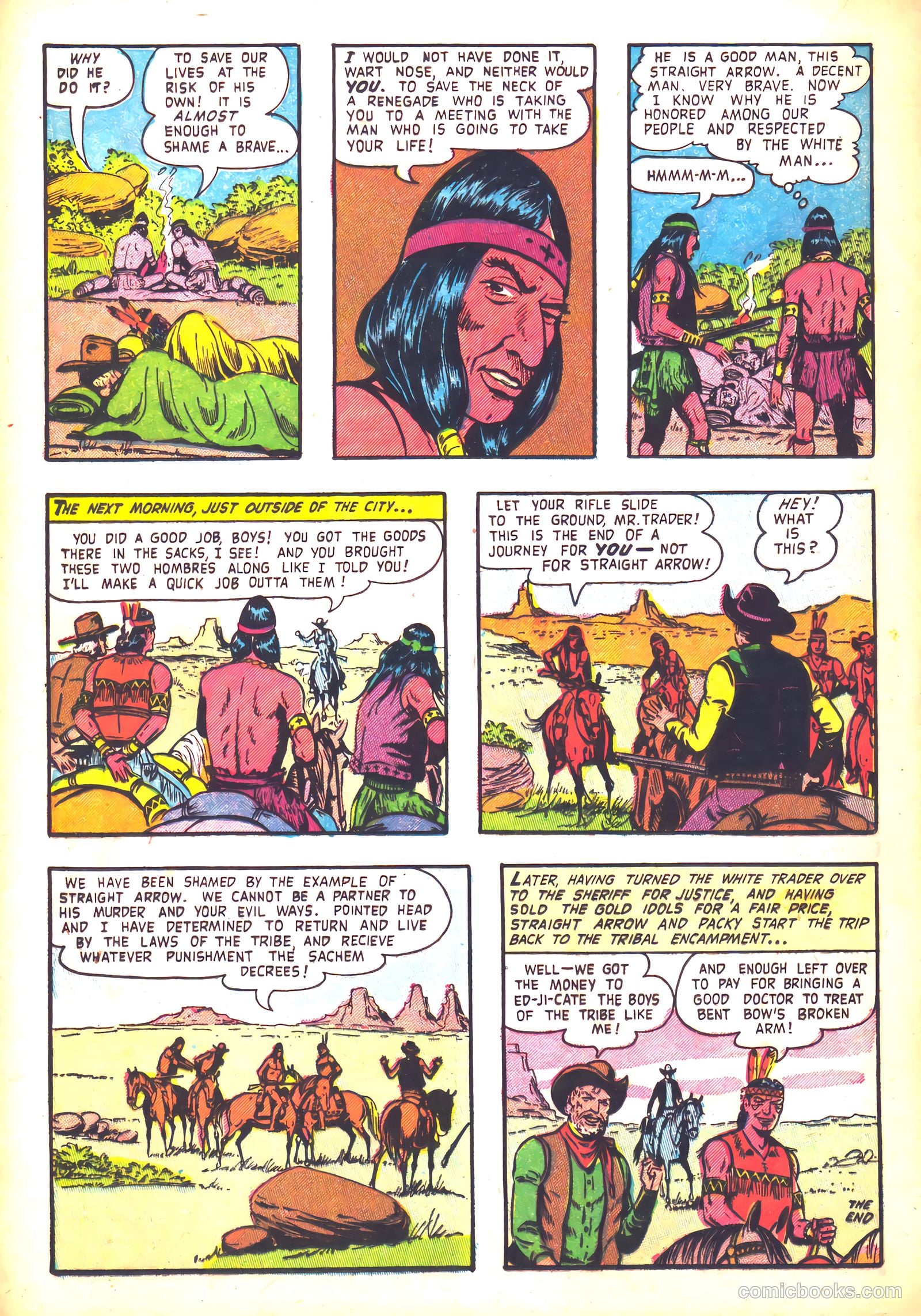 Straight Arrow #40 (1954) — page 16 of 36