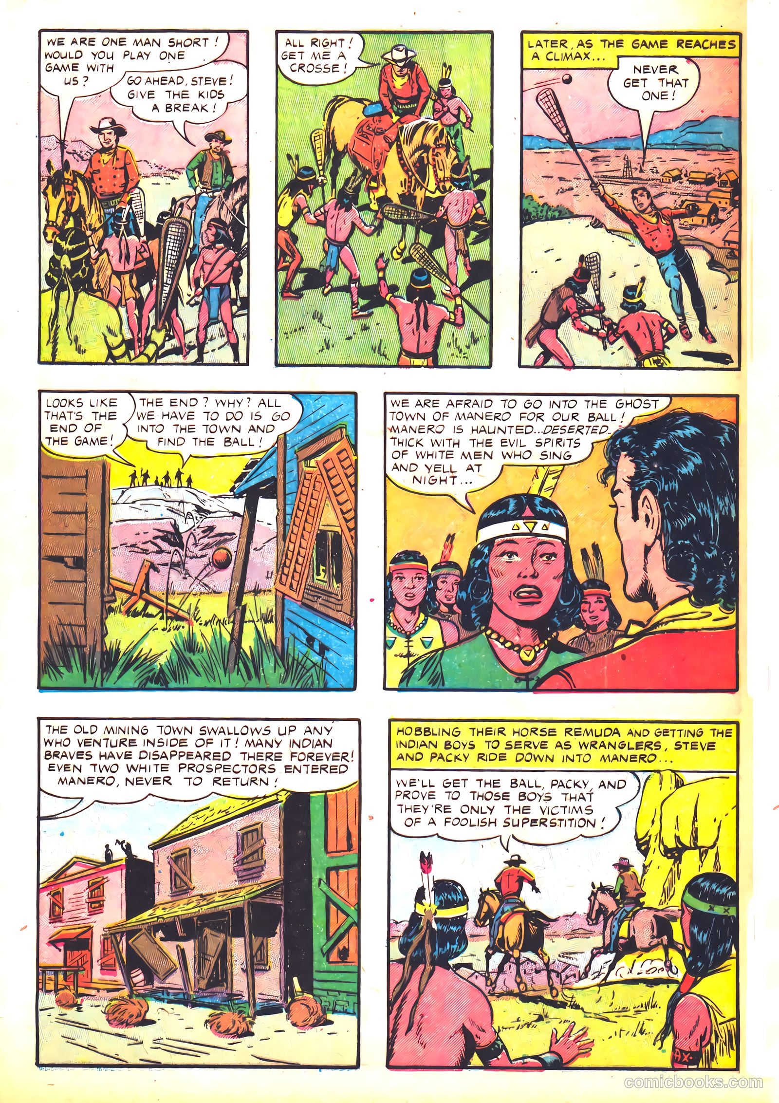 Straight Arrow #40 (1954) — page 28 of 36