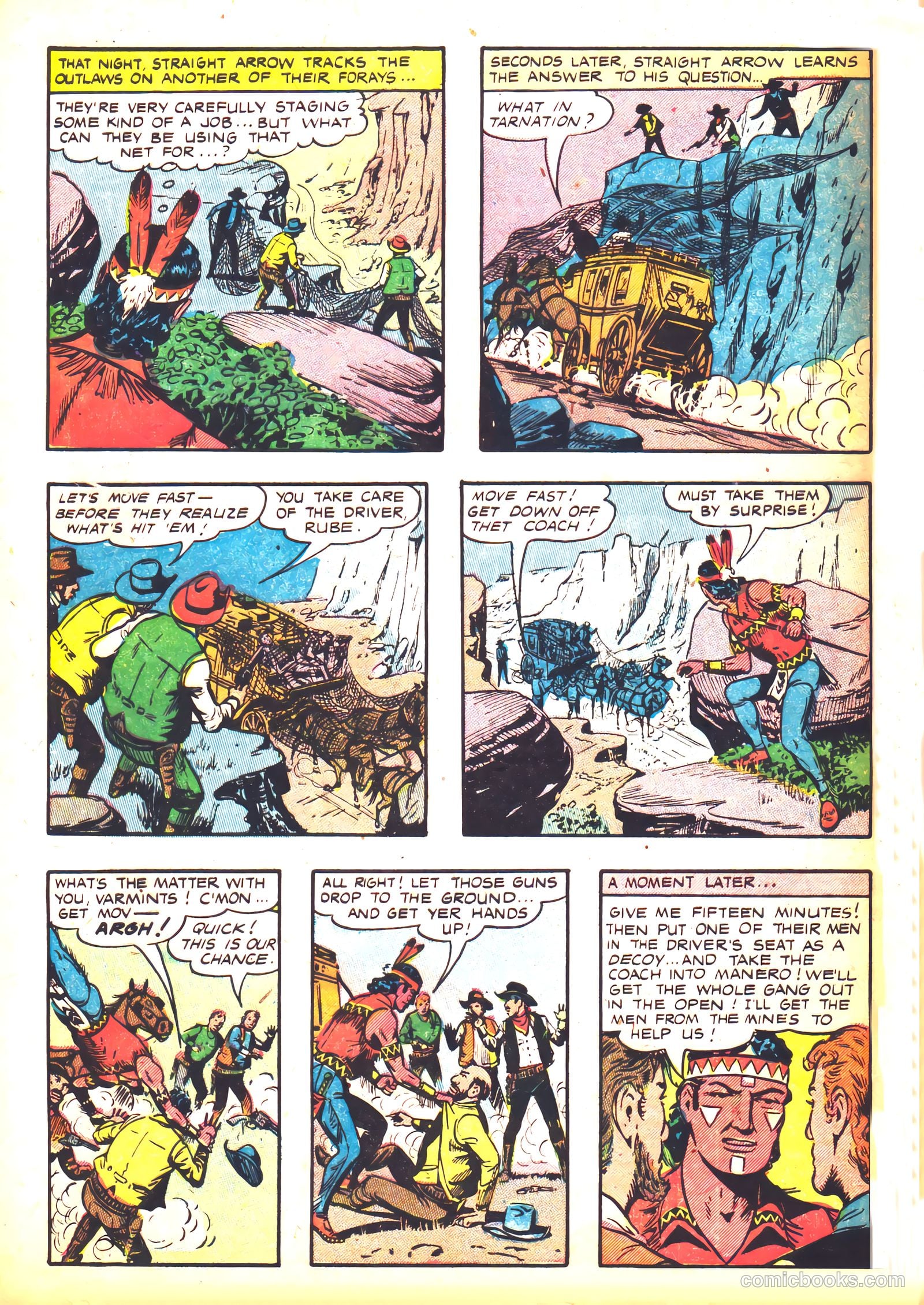 Straight Arrow #40 (1954) — page 32 of 36