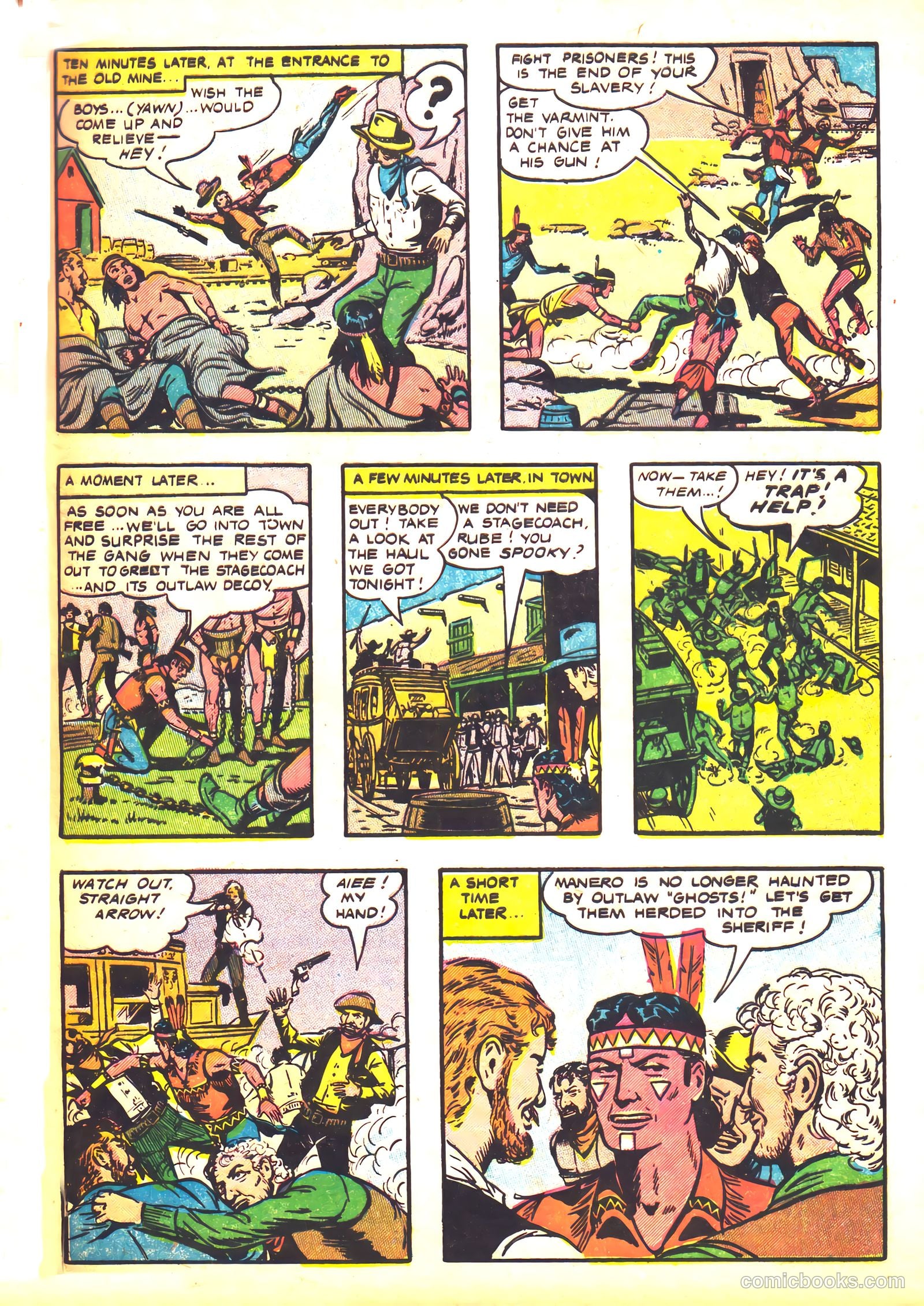 Straight Arrow #40 (1954) — page 33 of 36