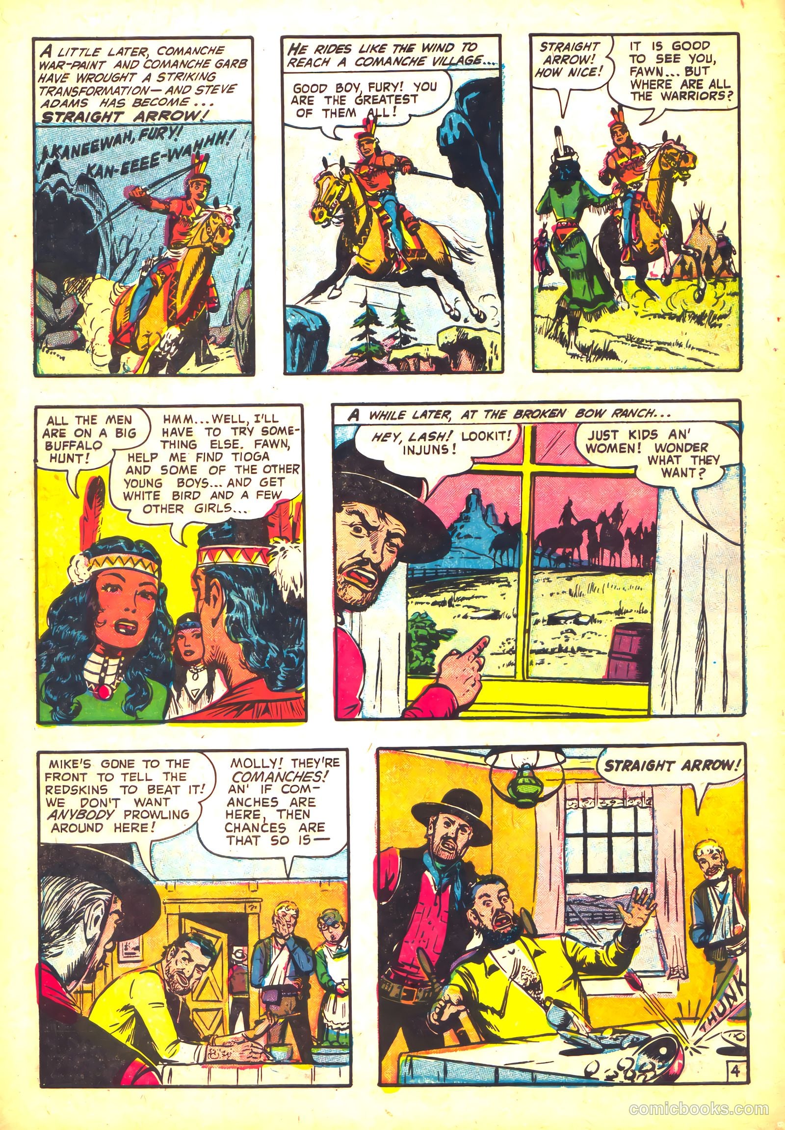 Straight Arrow #41 (1955) — page 6 of 36