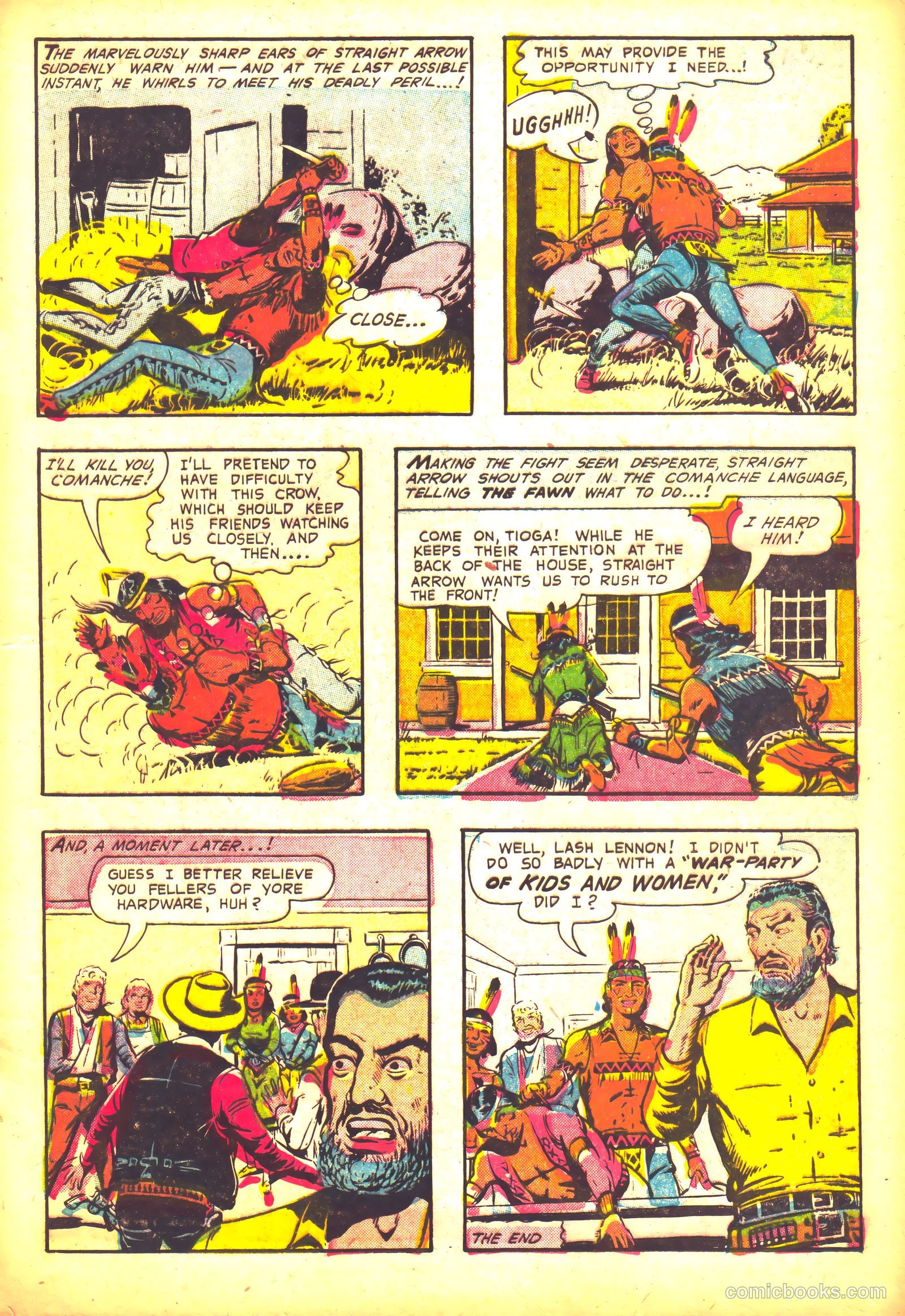 Straight Arrow #41 (1955) — page 9 of 36
