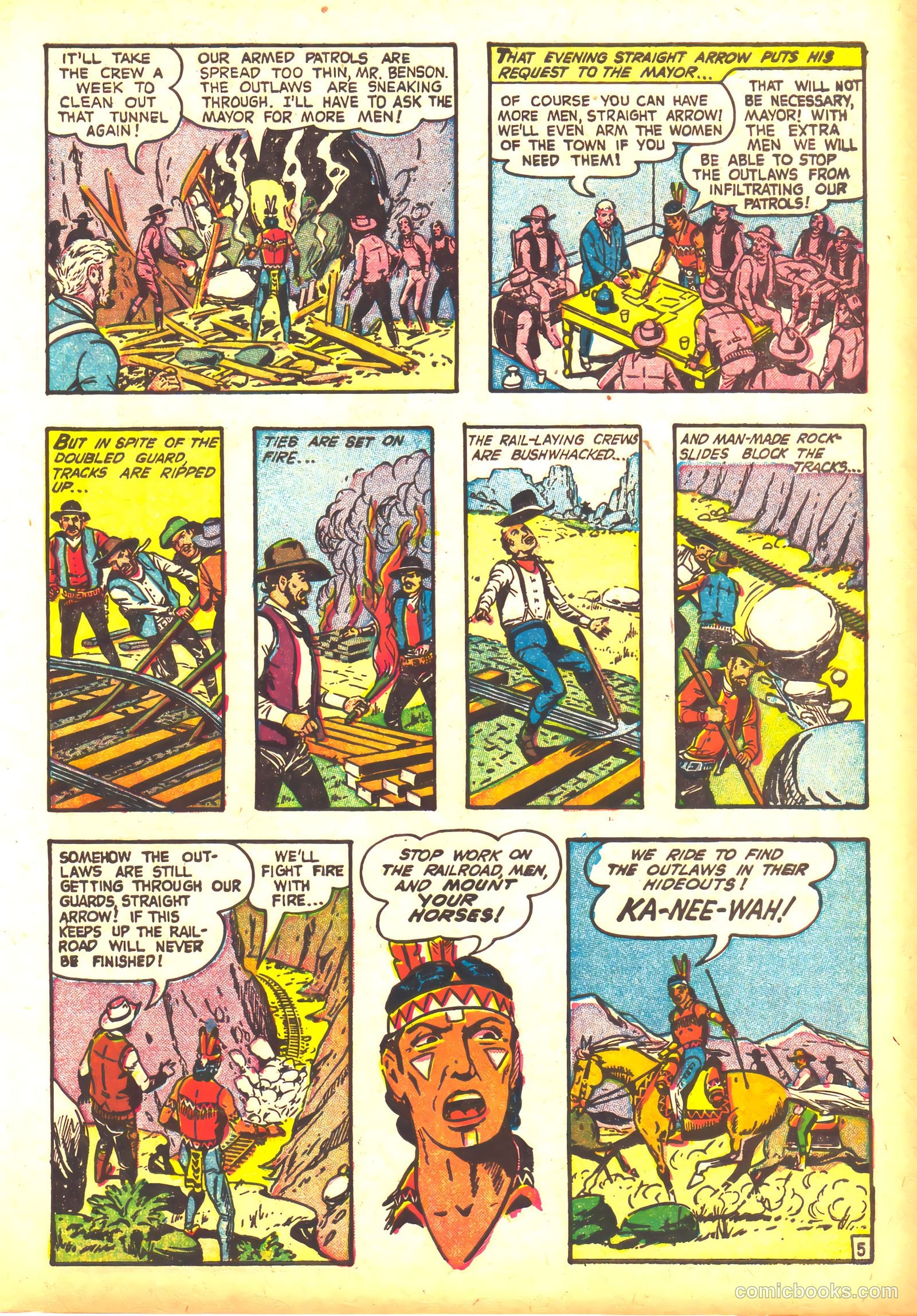 Straight Arrow #42 (1955) — page 7 of 36