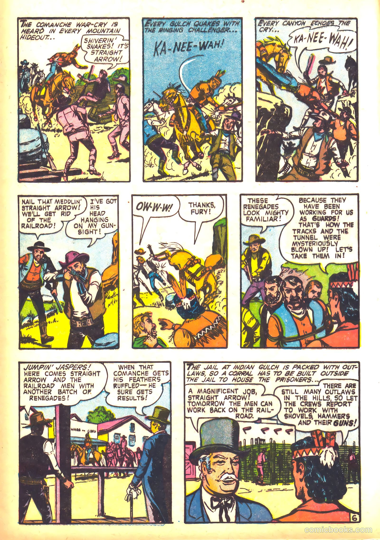 Straight Arrow #42 (1955) — page 8 of 36