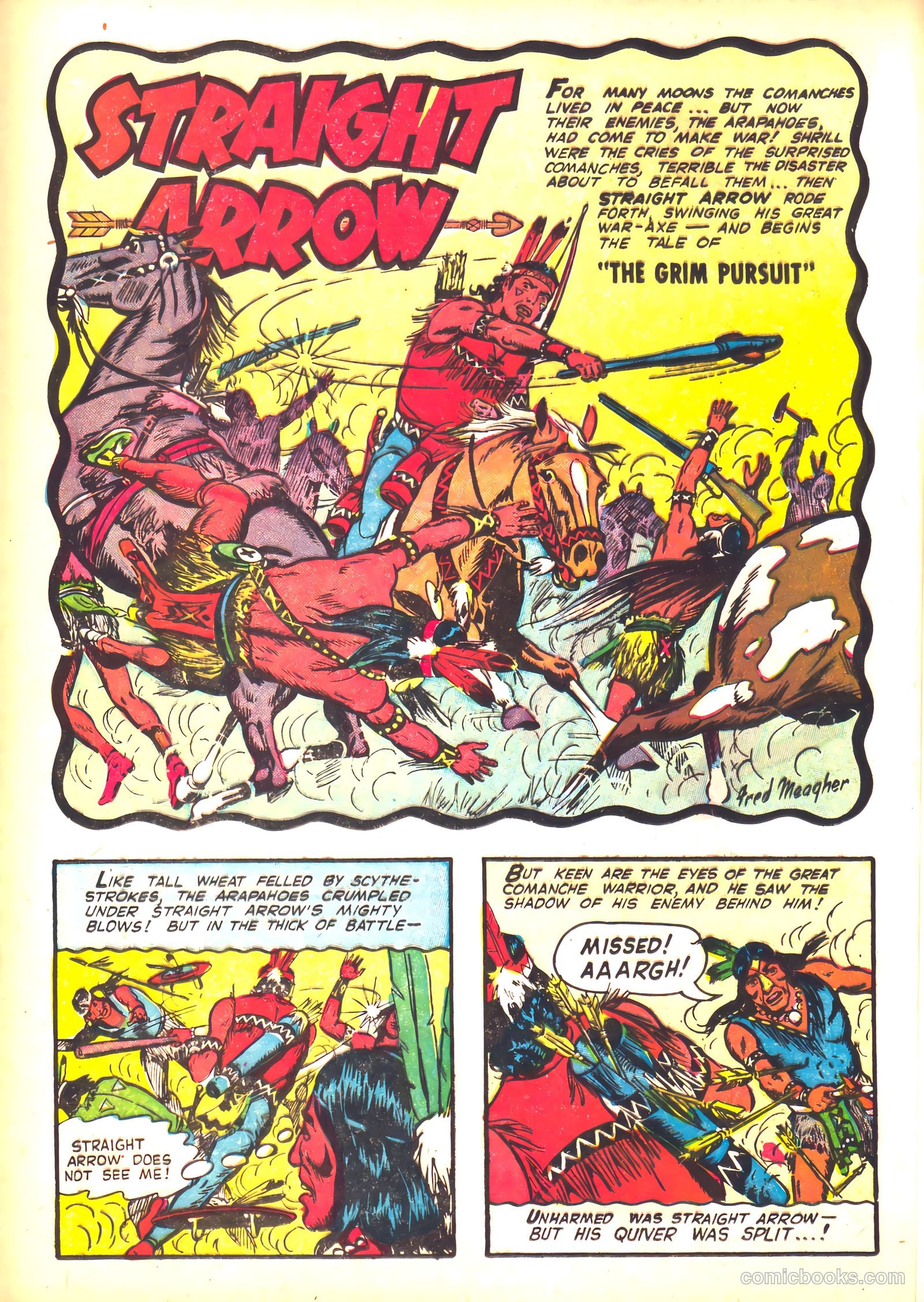 Straight Arrow #42 (1955) — page 12 of 36