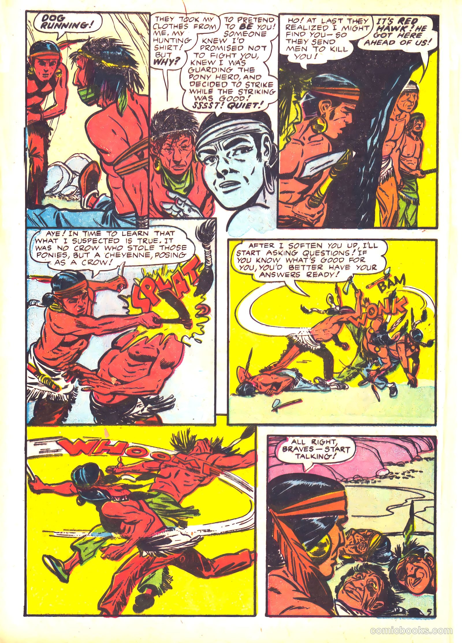 Straight Arrow #42 (1955) — page 32 of 36