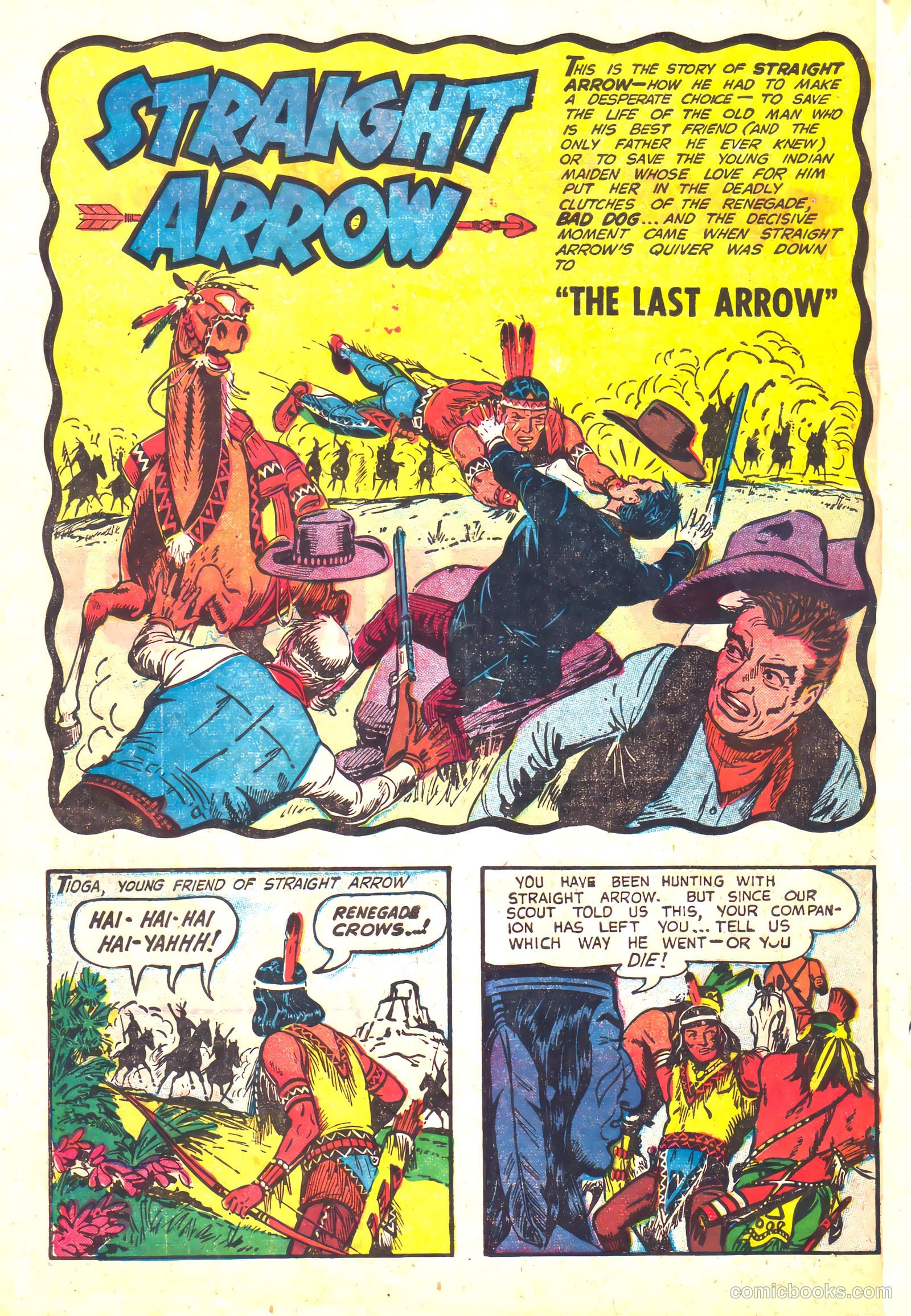 Straight Arrow #43 (1955) — page 26 of 36