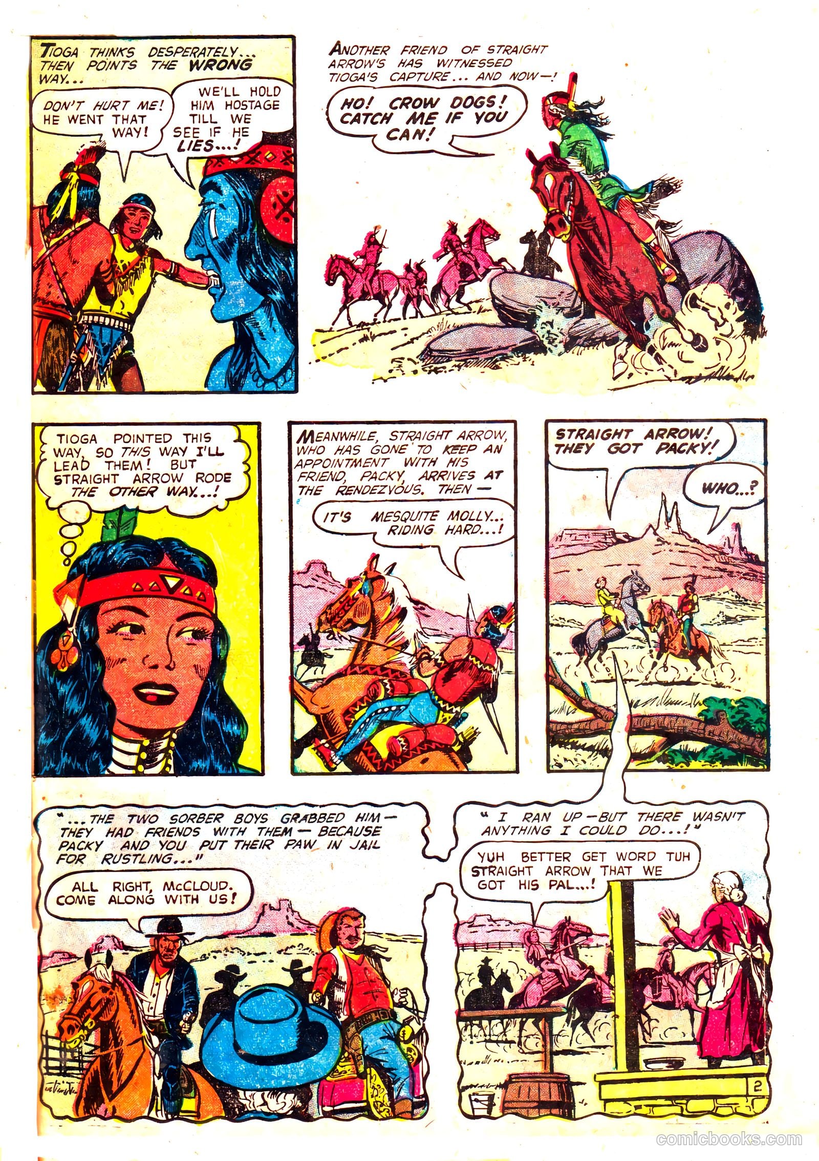 Straight Arrow #43 (1955) — page 27 of 36