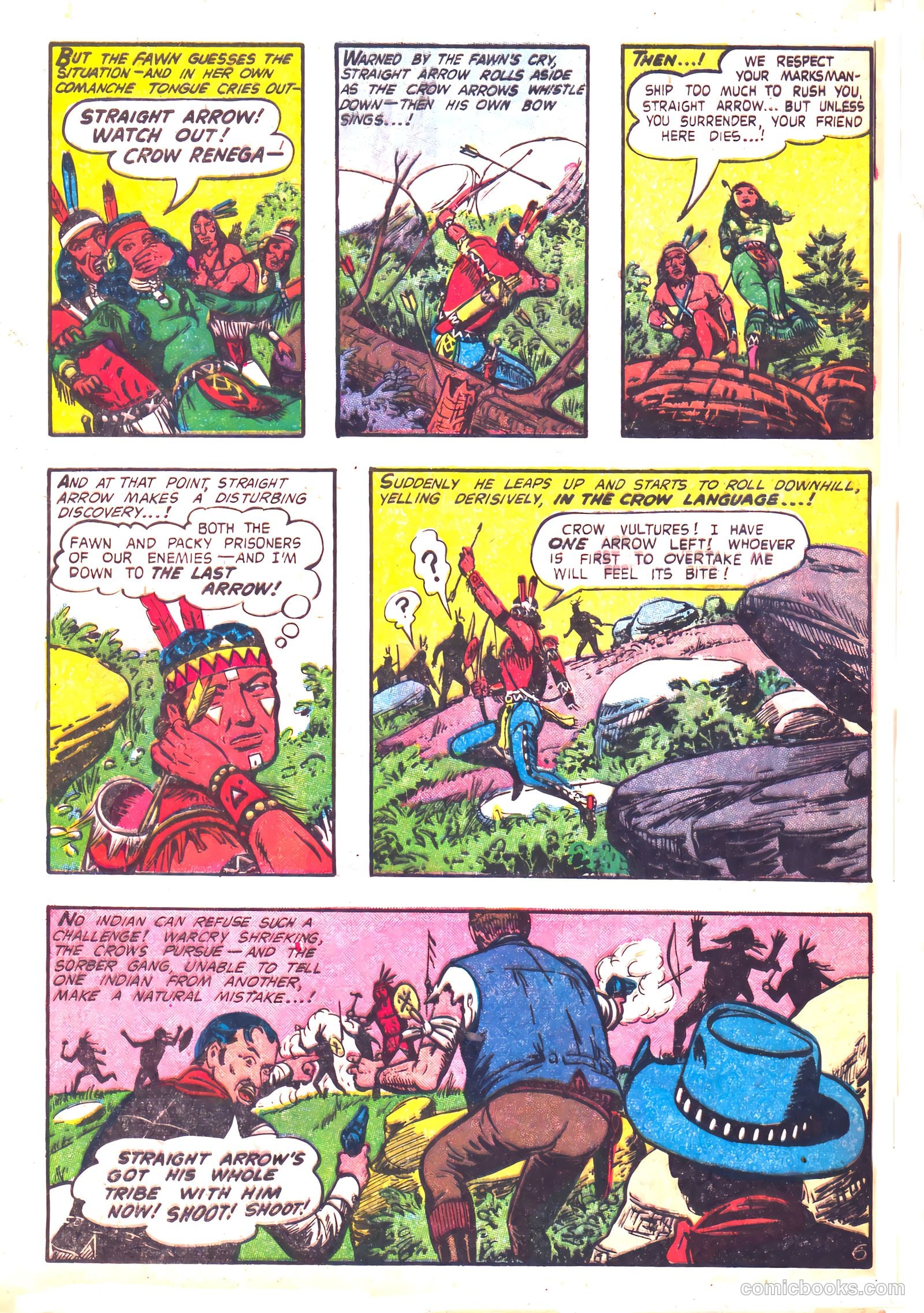 Straight Arrow #43 (1955) — page 32 of 36
