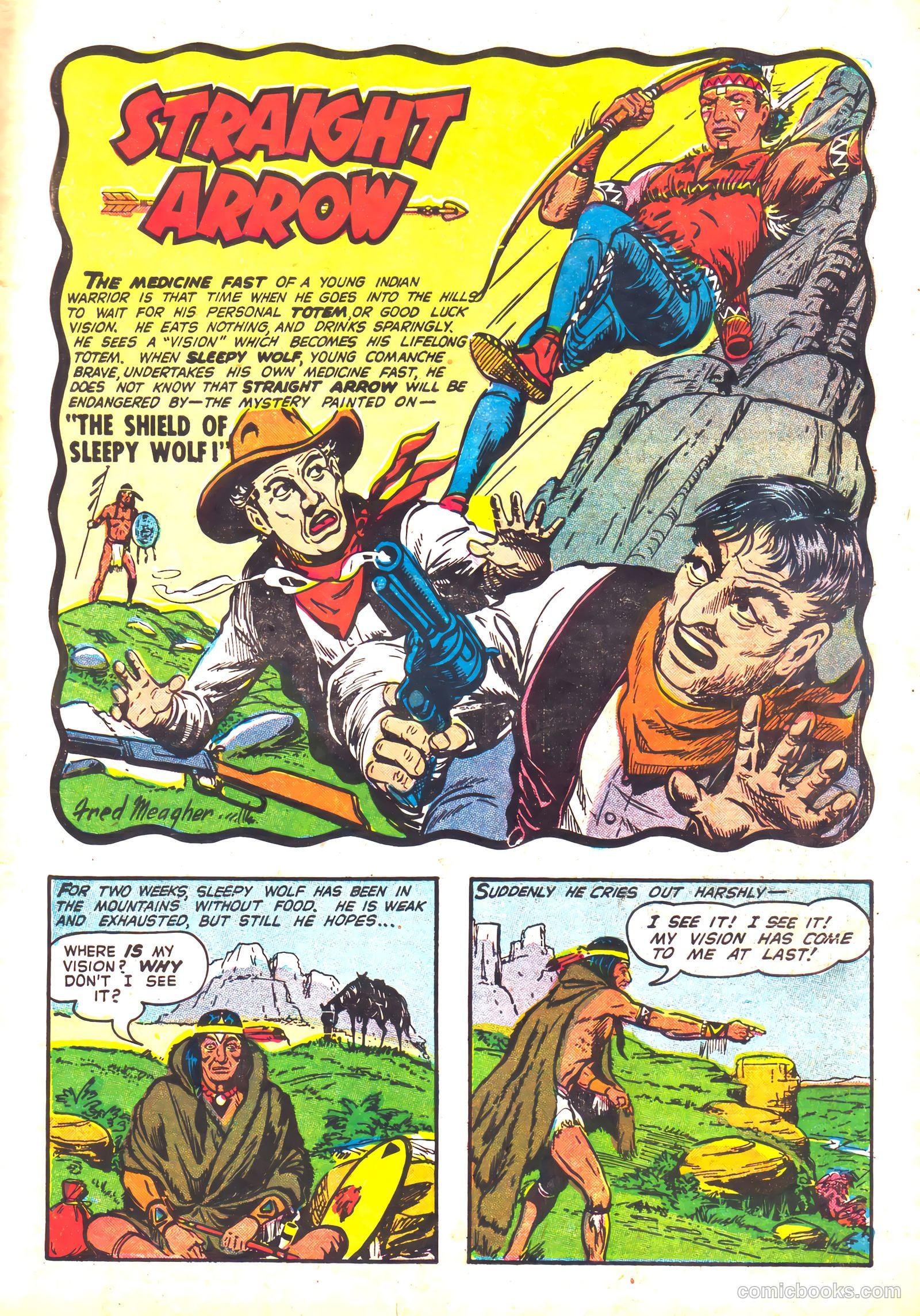 Straight Arrow #44 (1955) — page 3 of 36