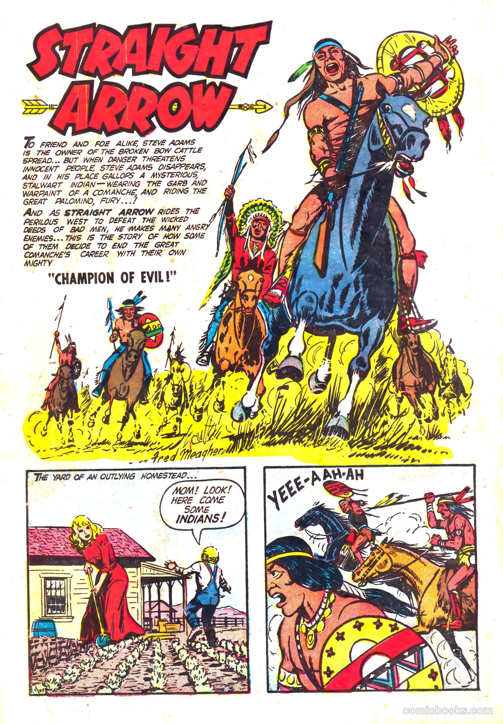Straight Arrow #44 (1955) — page 10 of 36