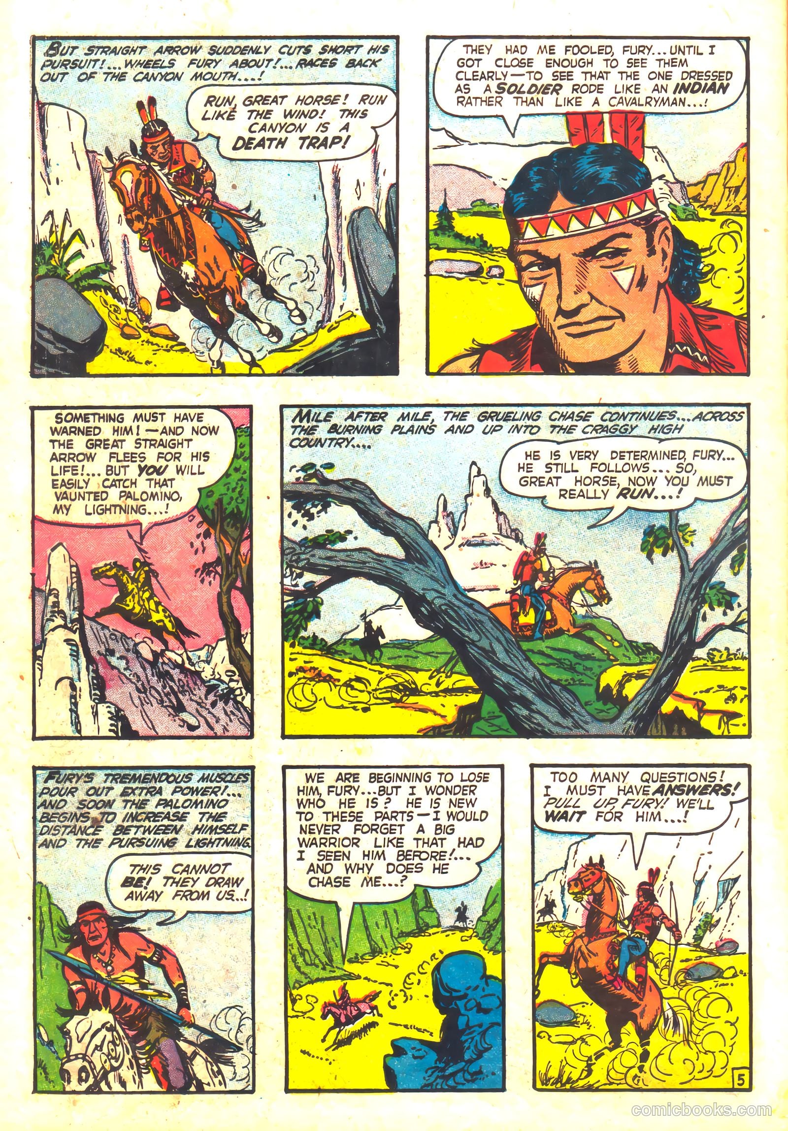 Straight Arrow #44 (1955) — page 14 of 36