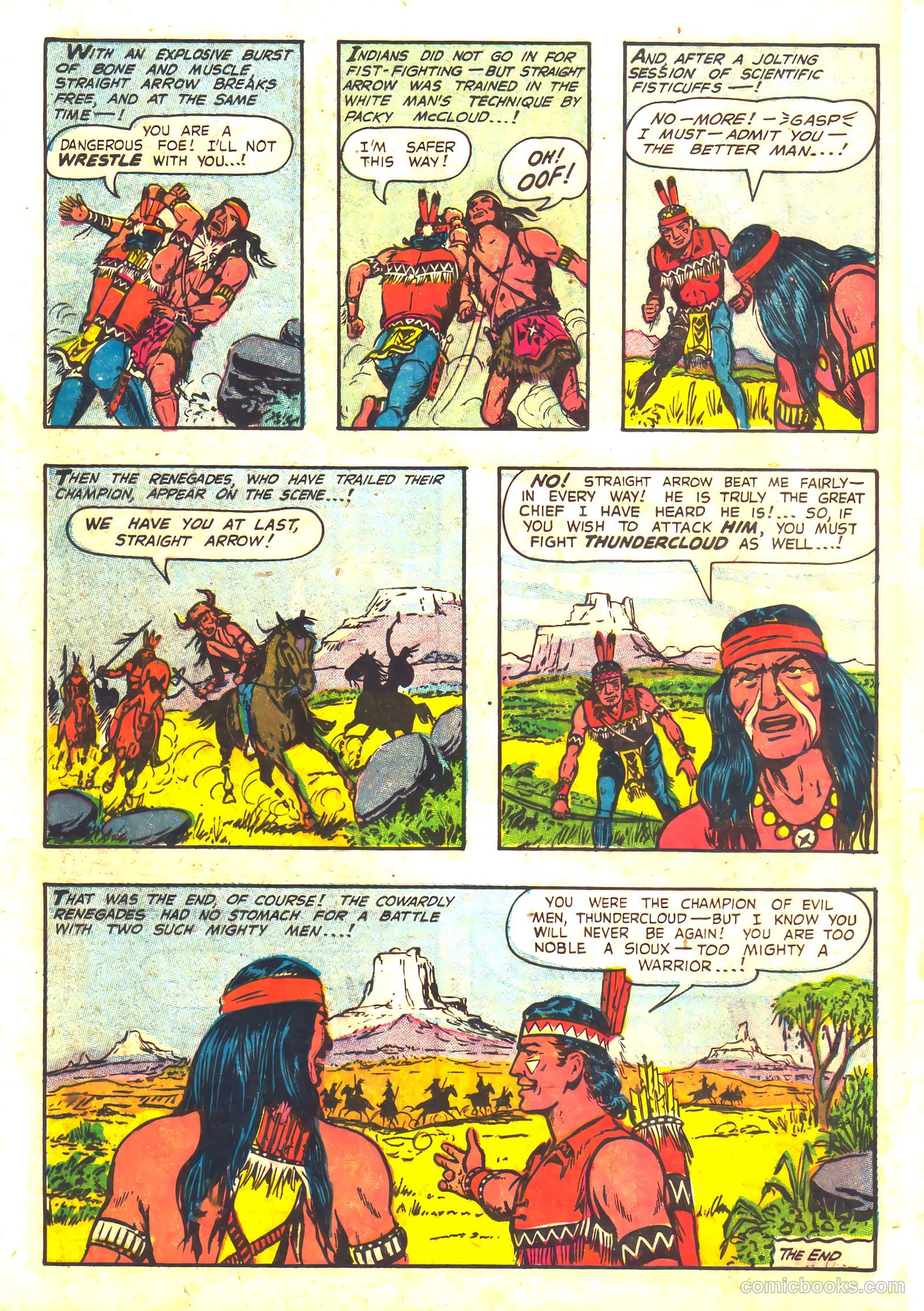 Straight Arrow #44 (1955) — page 16 of 36