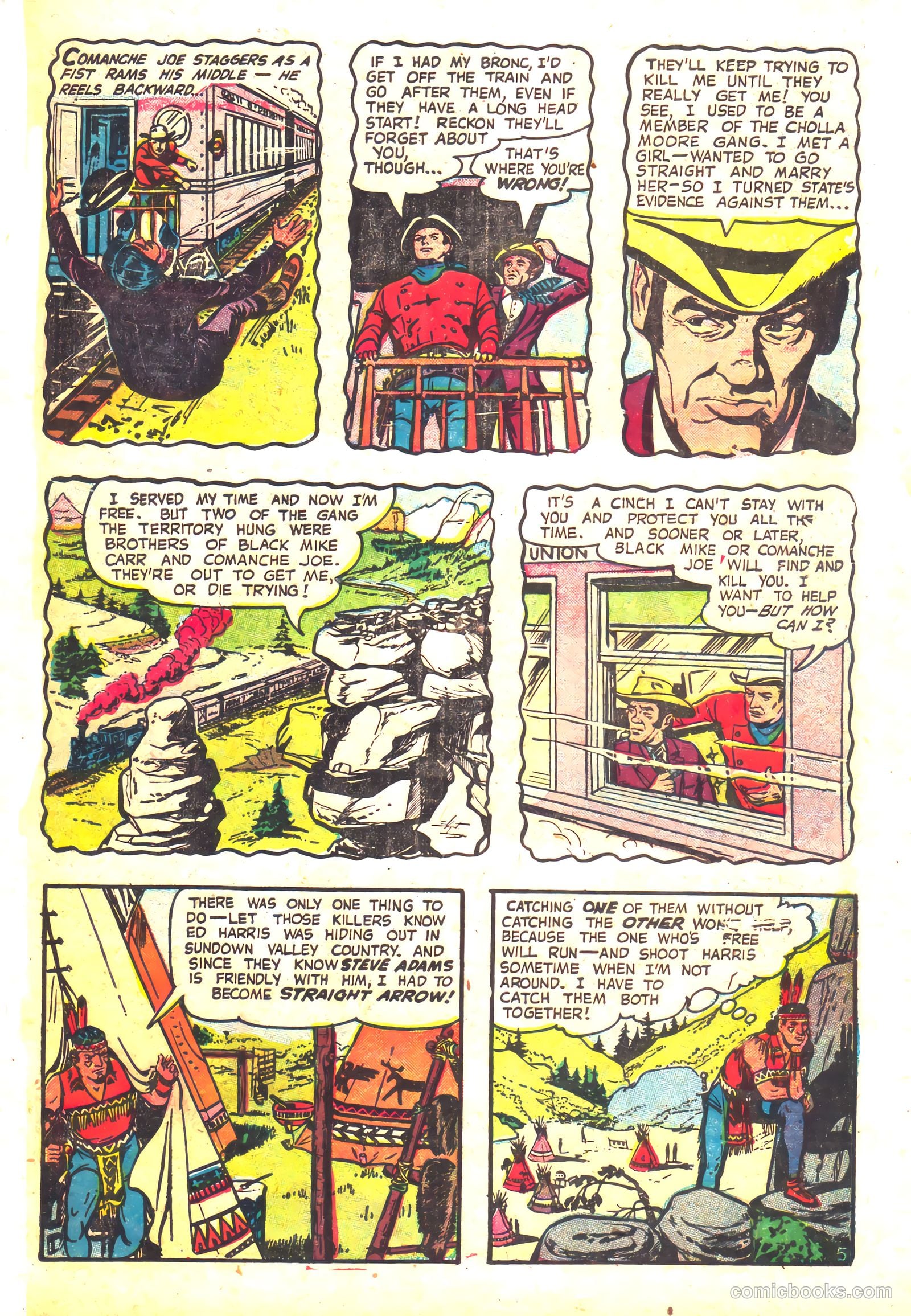 Straight Arrow #44 (1955) — page 31 of 36