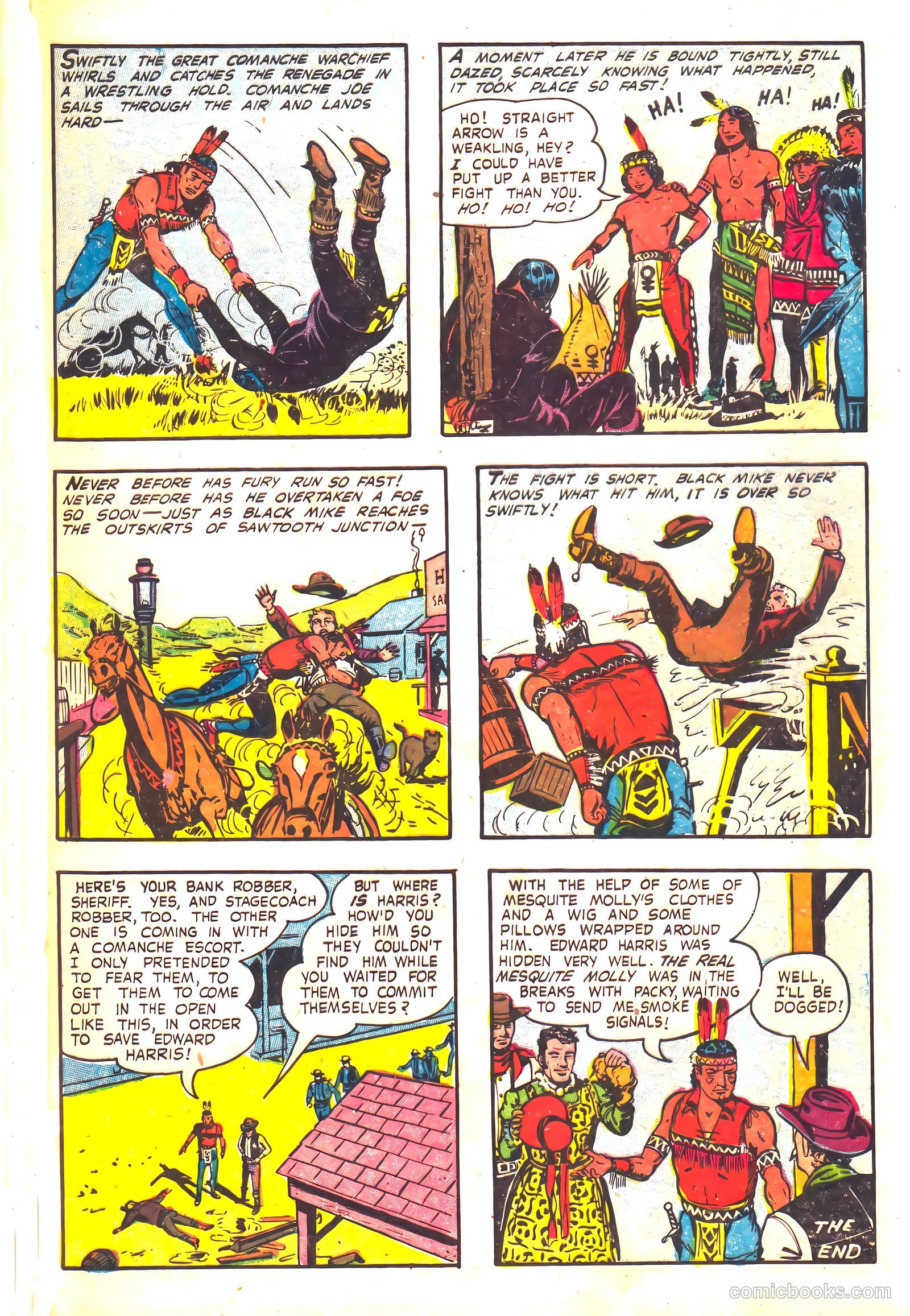 Straight Arrow #44 (1955) — page 33 of 36