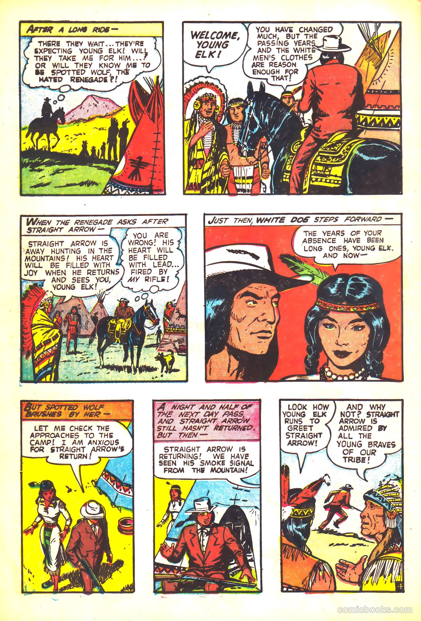 Straight Arrow #45 (1955) — page 6 of 36