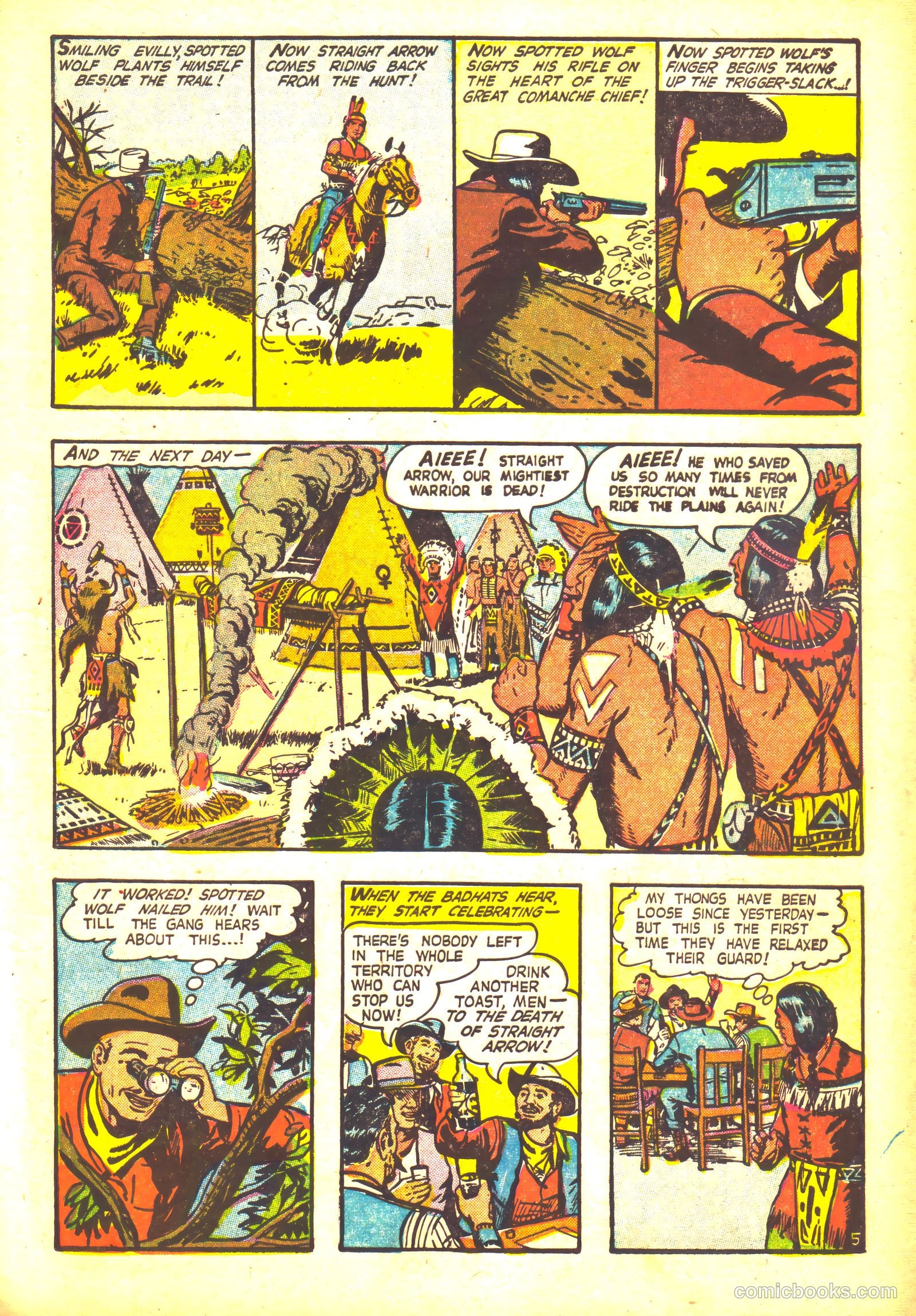 Straight Arrow #45 (1955) — page 7 of 36