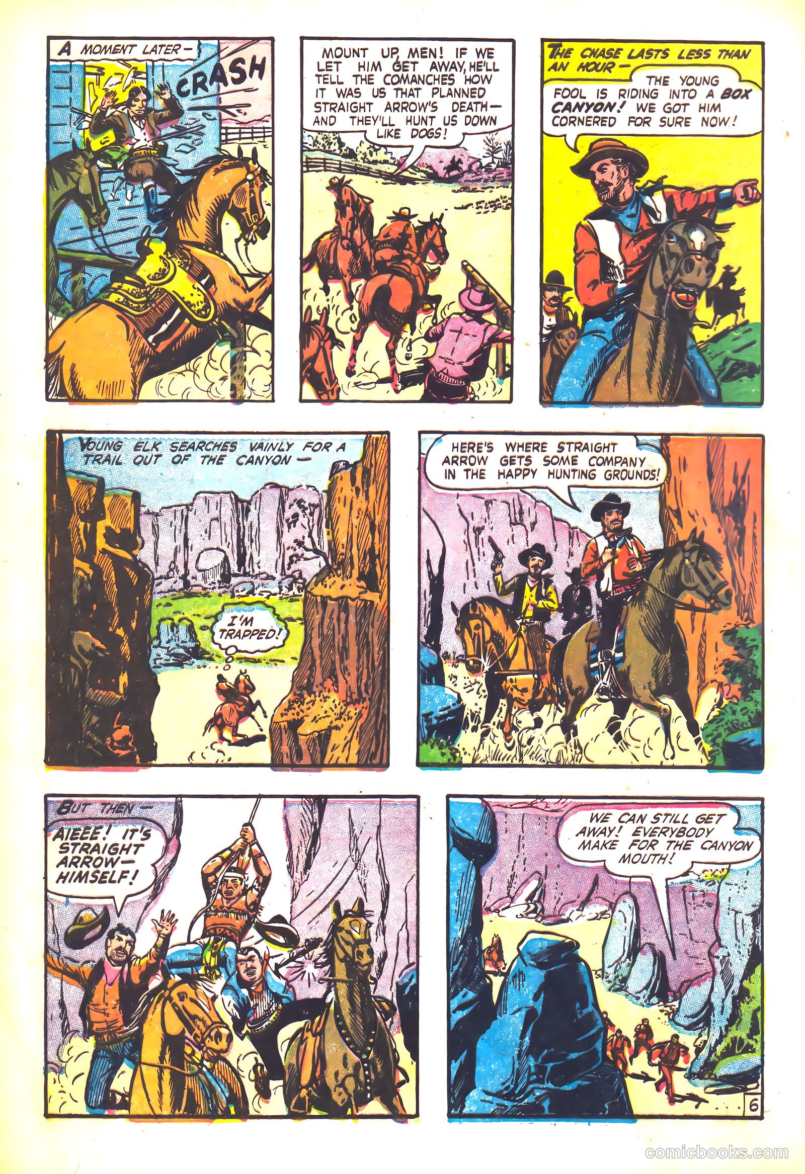 Straight Arrow #45 (1955) — page 8 of 36