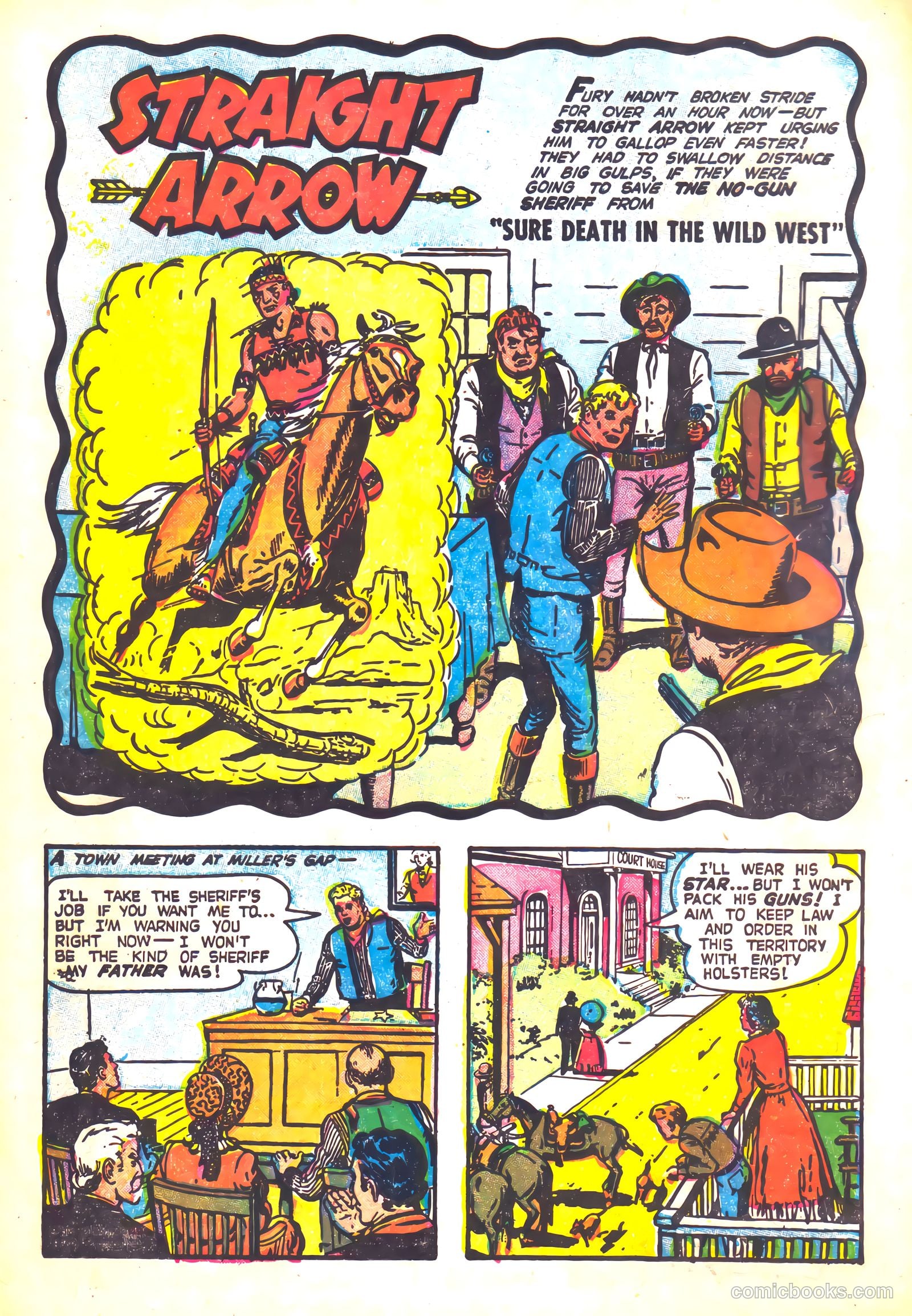 Straight Arrow #45 (1955) — page 10 of 36