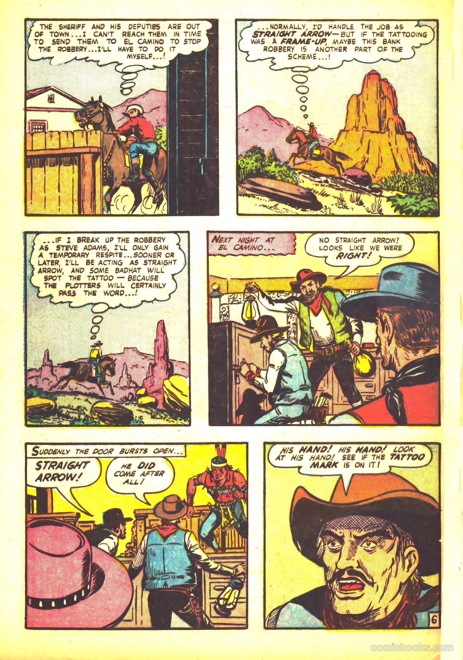 Straight Arrow #45 (1955) — page 32 of 36