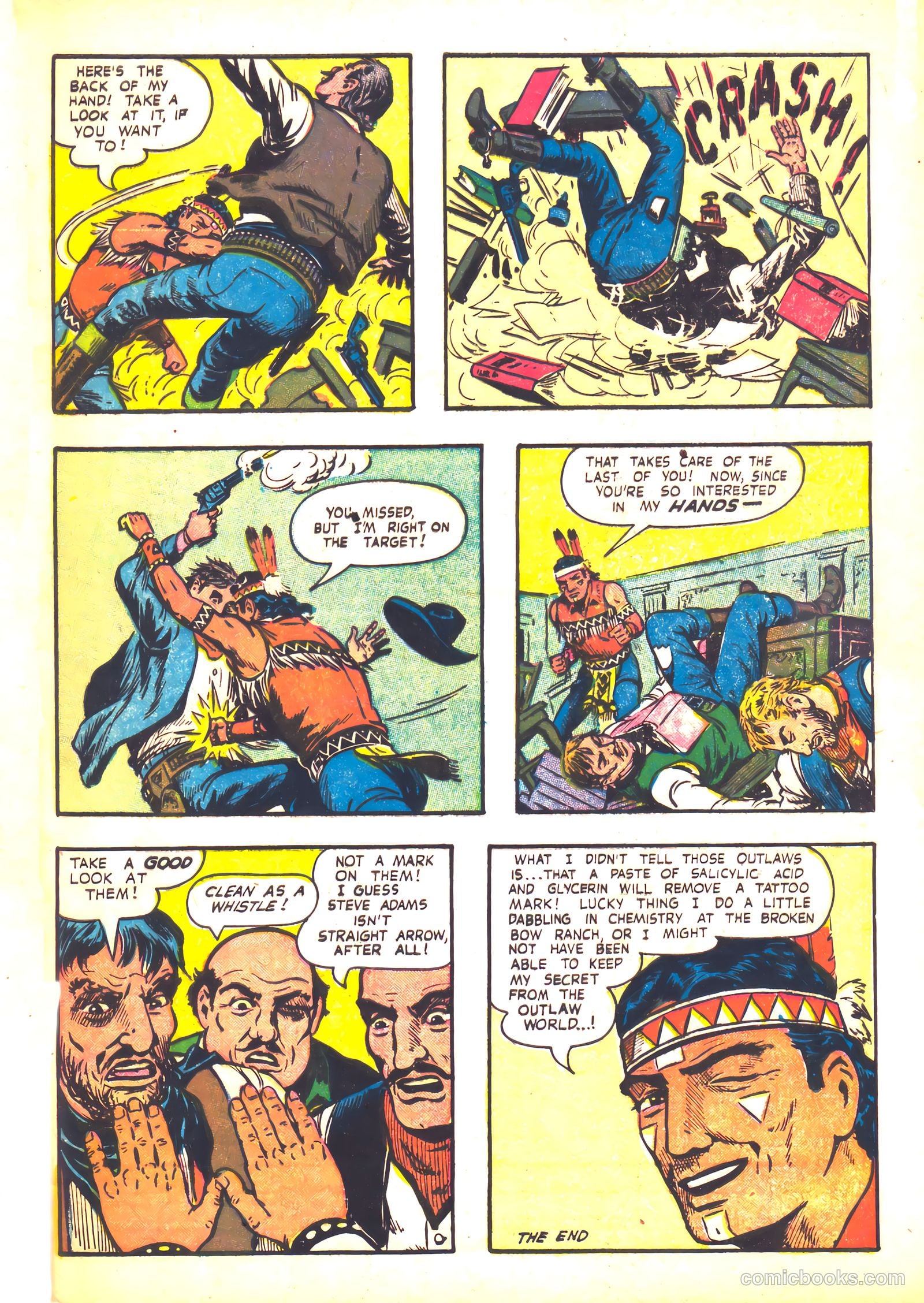 Straight Arrow #45 (1955) — page 33 of 36