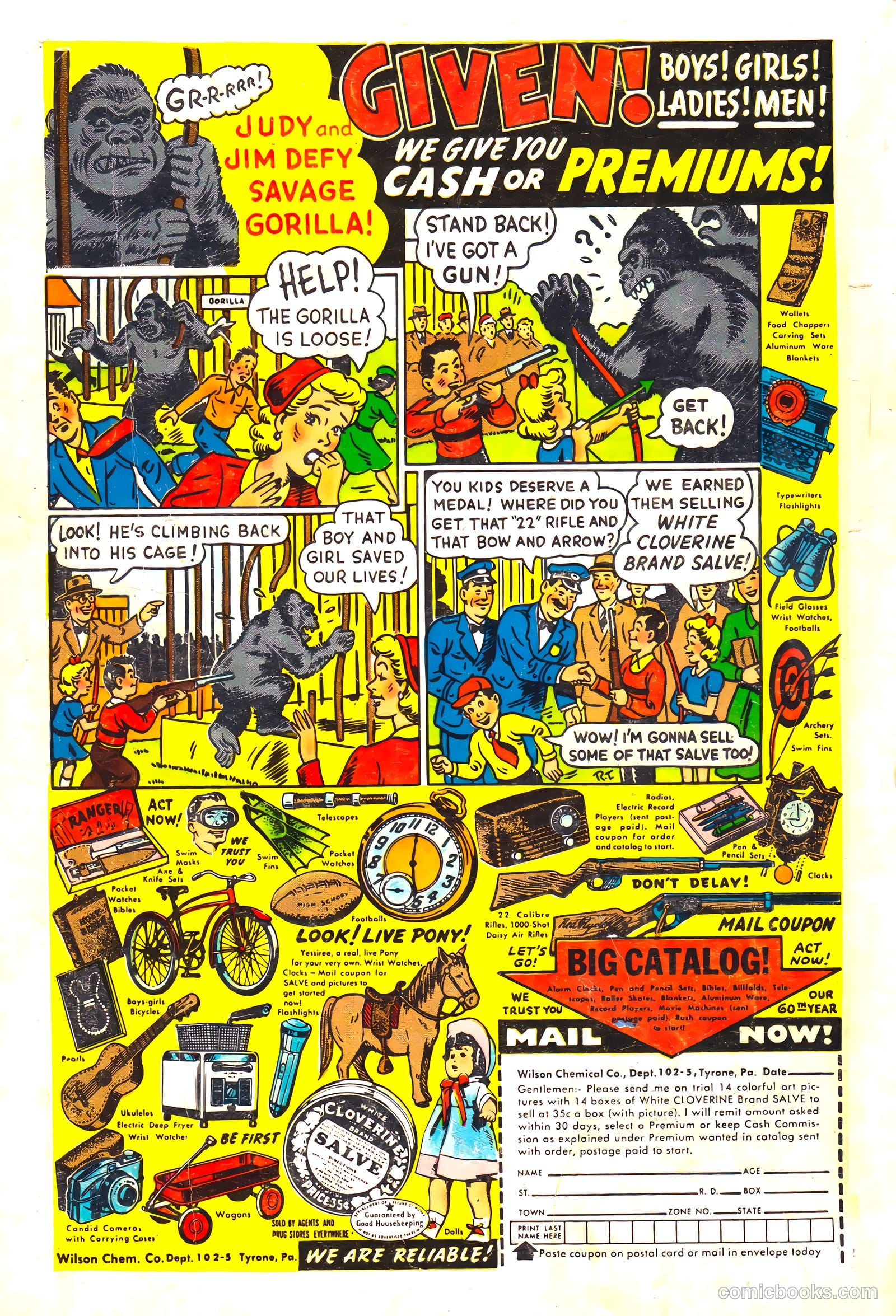 Straight Arrow #45 (1955) — page 36 of 36