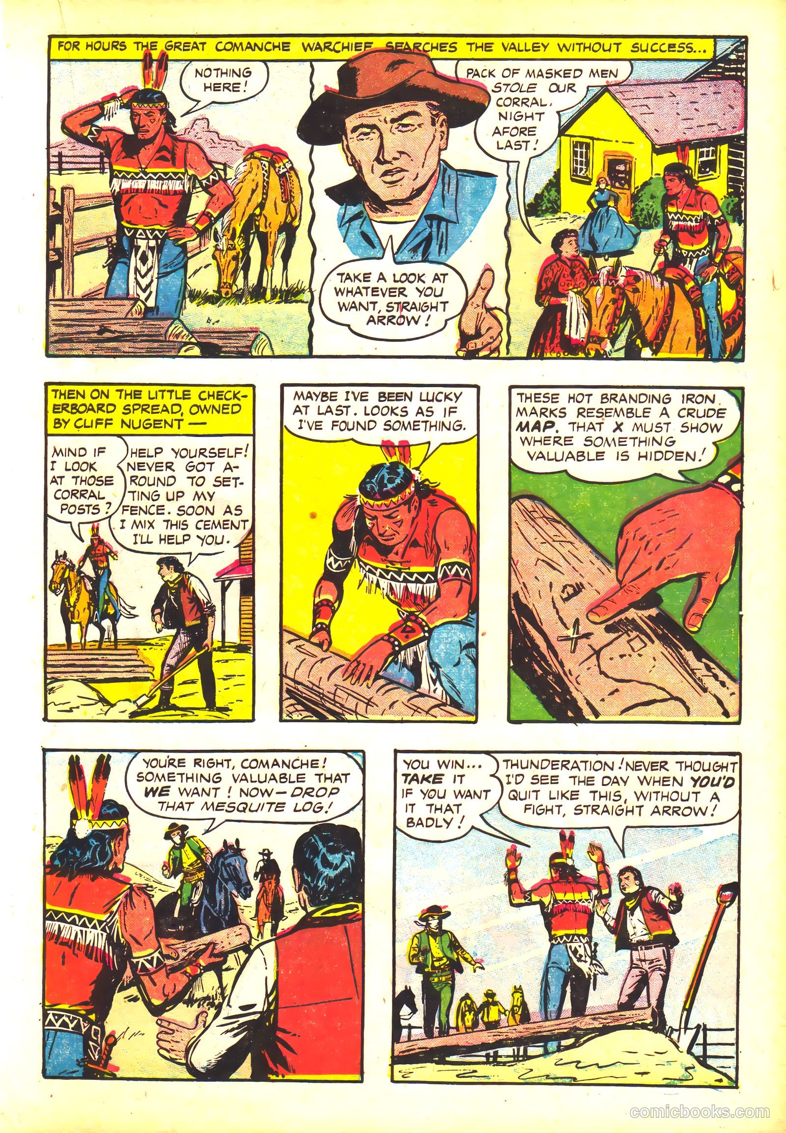 Straight Arrow #46 (1955) — page 15 of 36