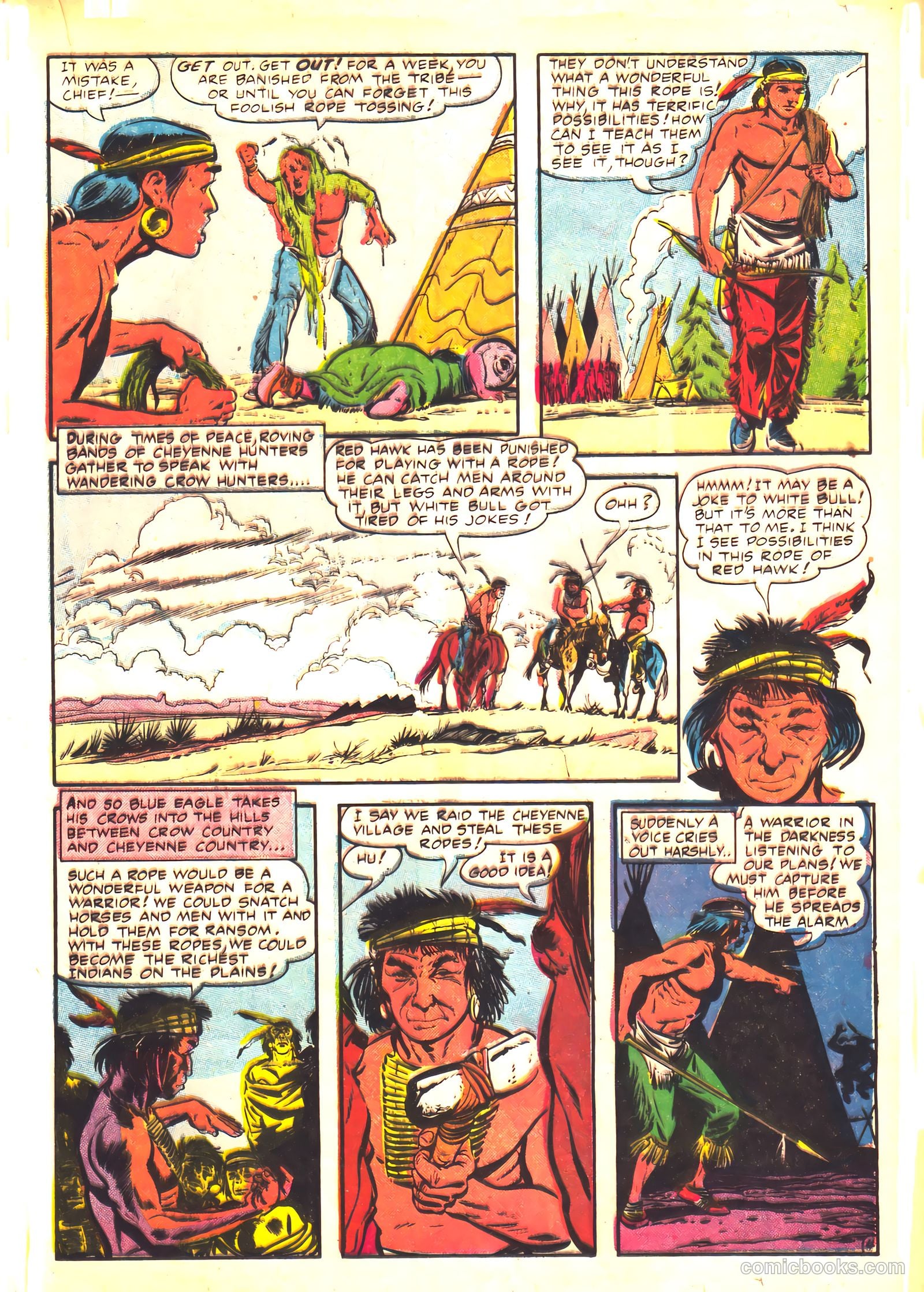 Straight Arrow #46 (1955) — page 21 of 36