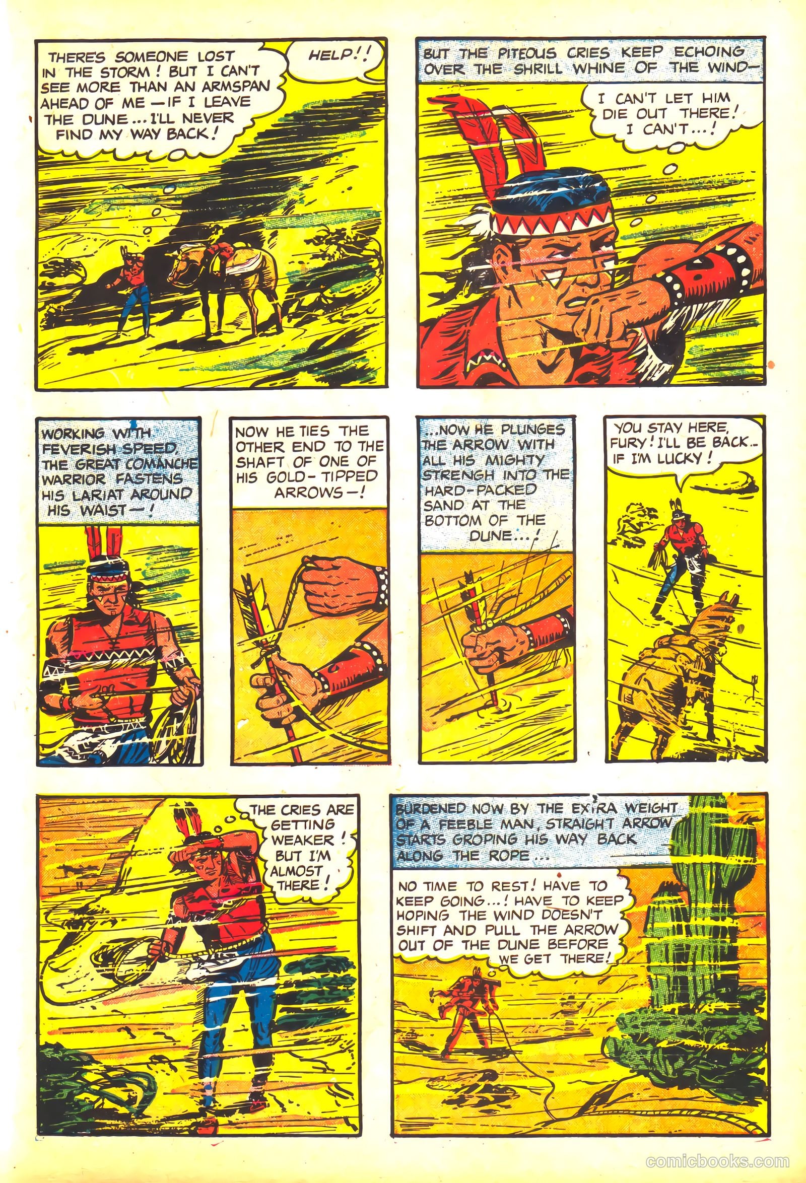 Straight Arrow #46 (1955) — page 27 of 36