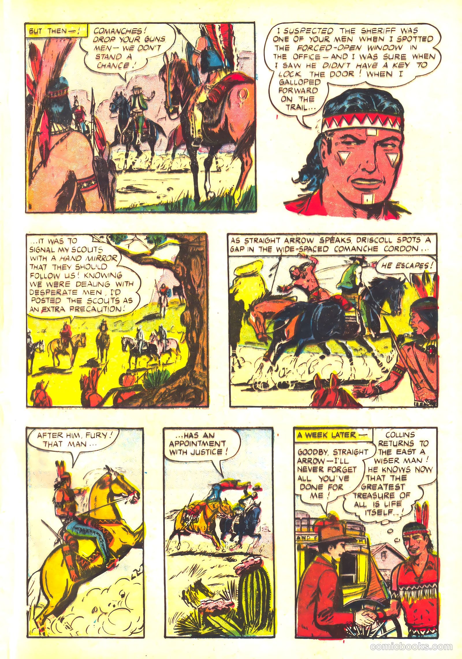 Straight Arrow #46 (1955) — page 33 of 36