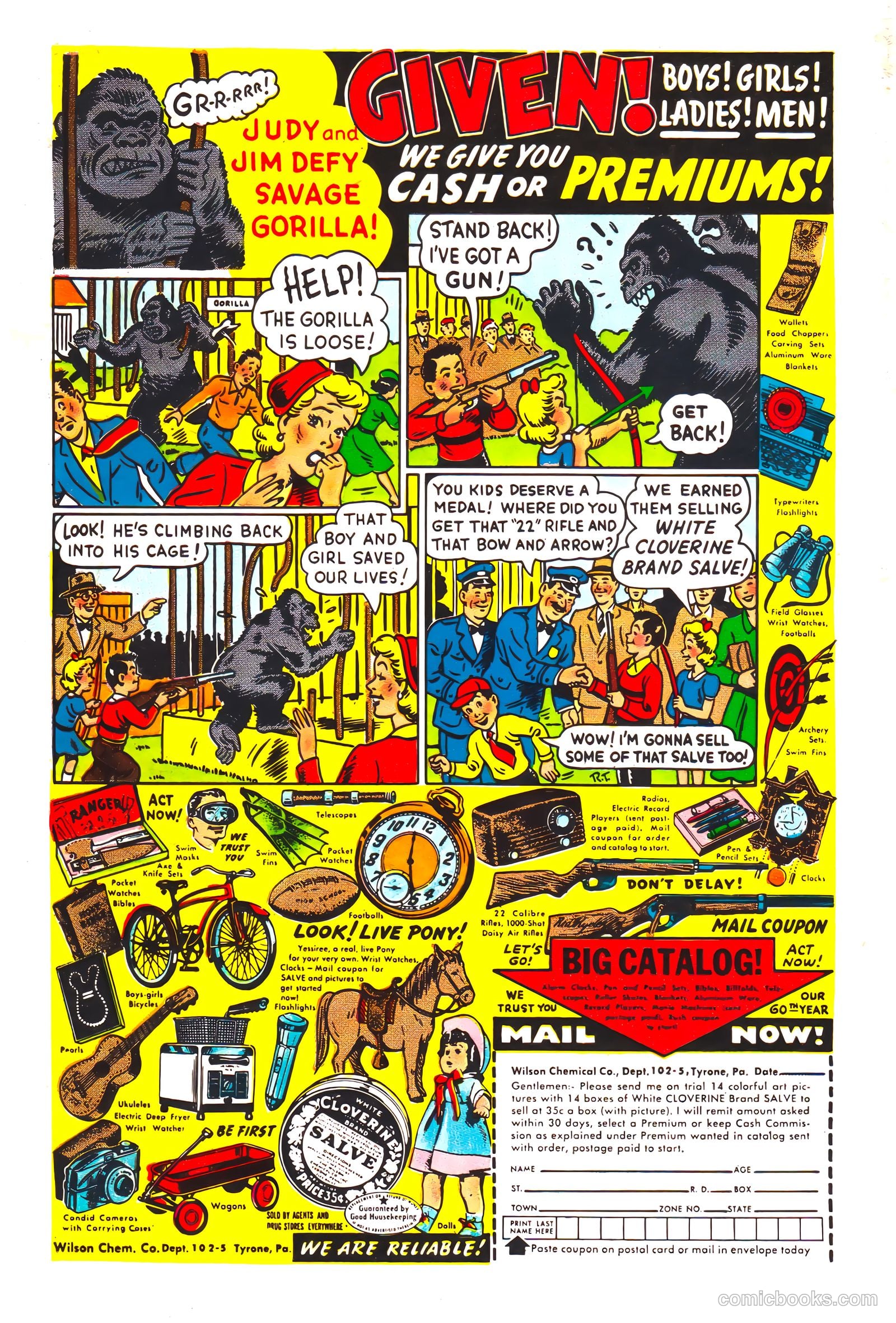 Straight Arrow #46 (1955) — page 36 of 36