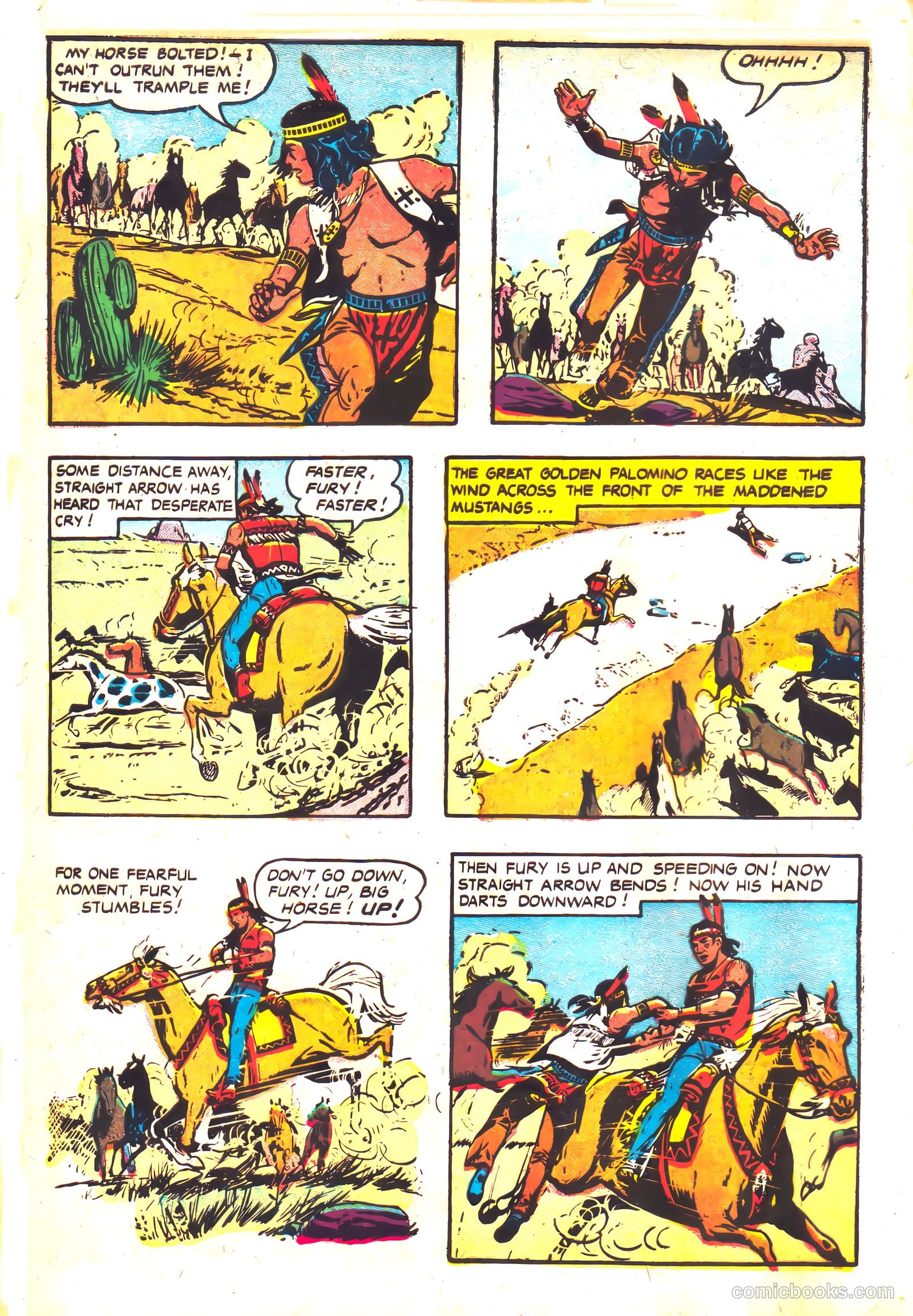 Straight Arrow #47 (1955) — page 4 of 36