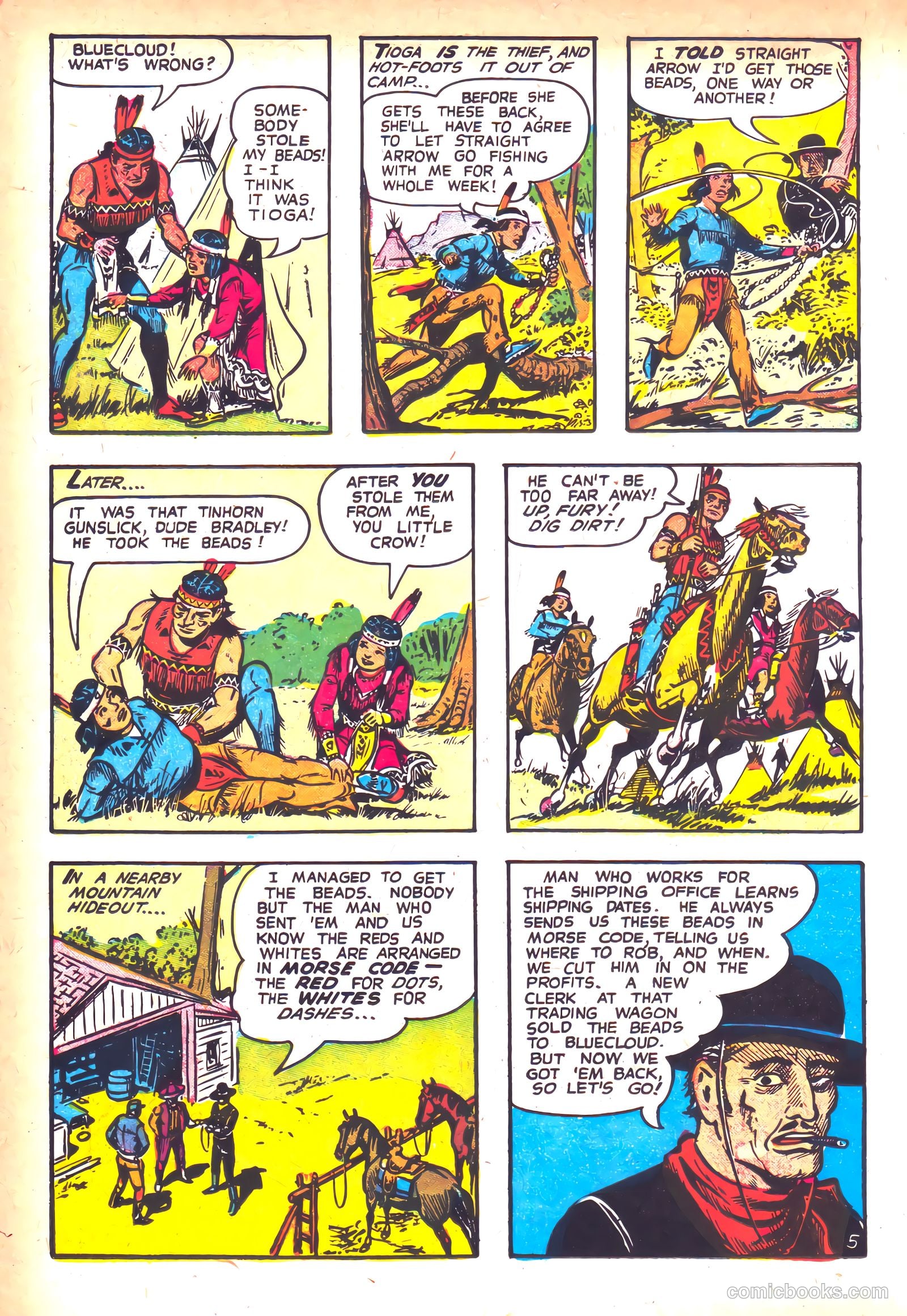 Straight Arrow #47 (1955) — page 14 of 36