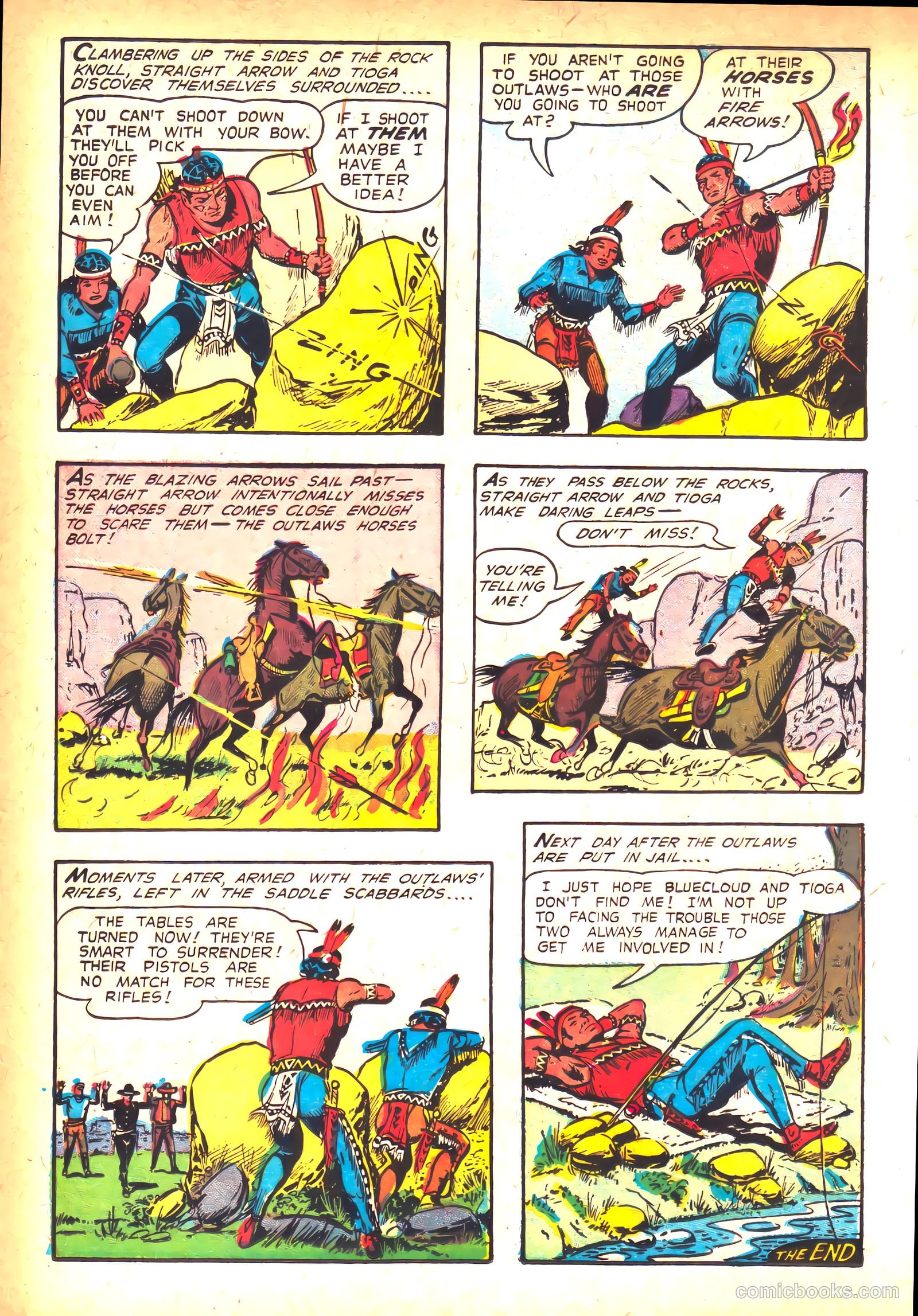 Straight Arrow #47 (1955) — page 16 of 36