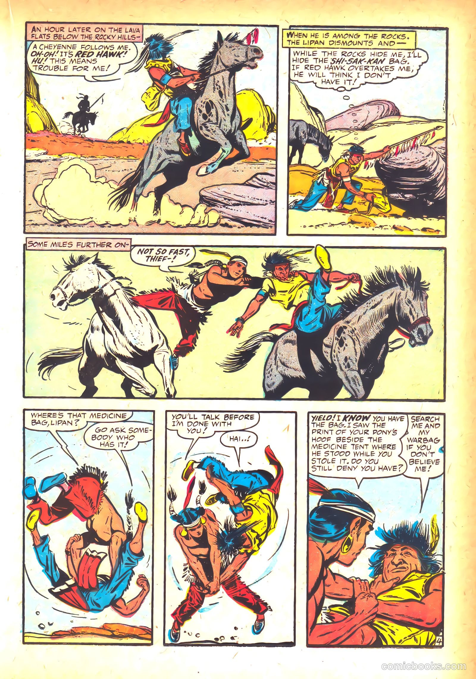 Straight Arrow #47 (1955) — page 21 of 36