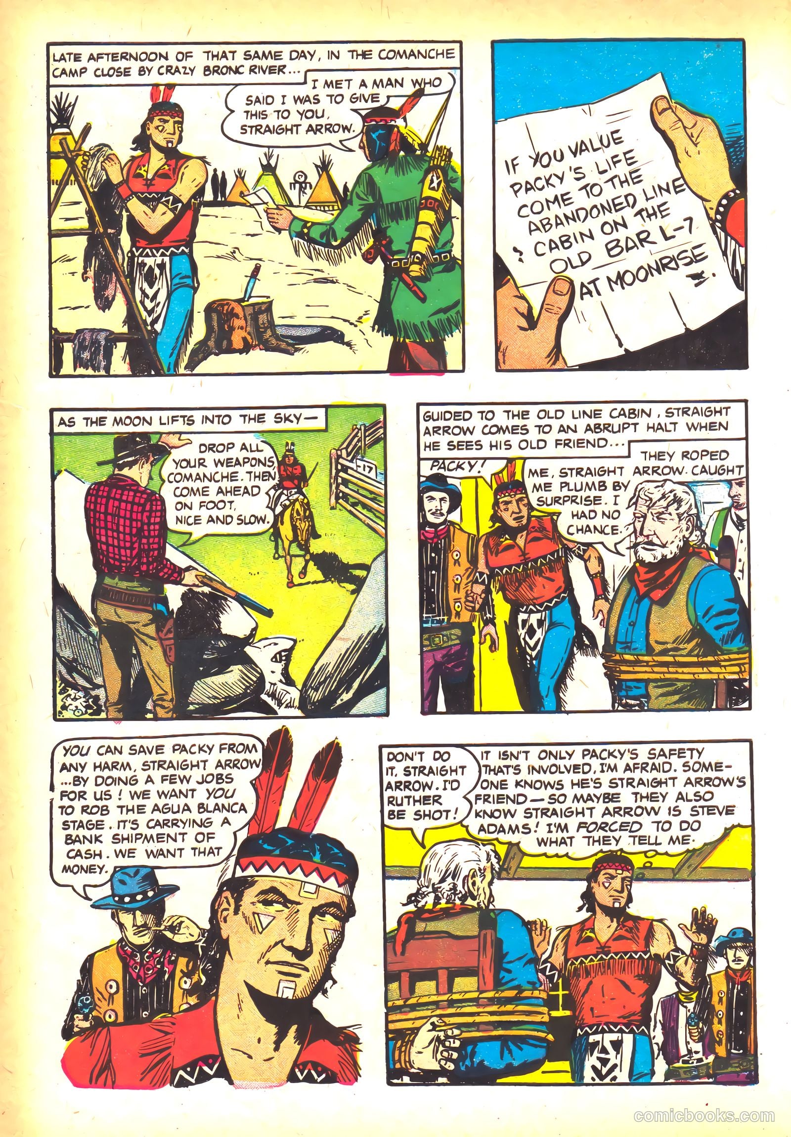 Straight Arrow #47 (1955) — page 30 of 36