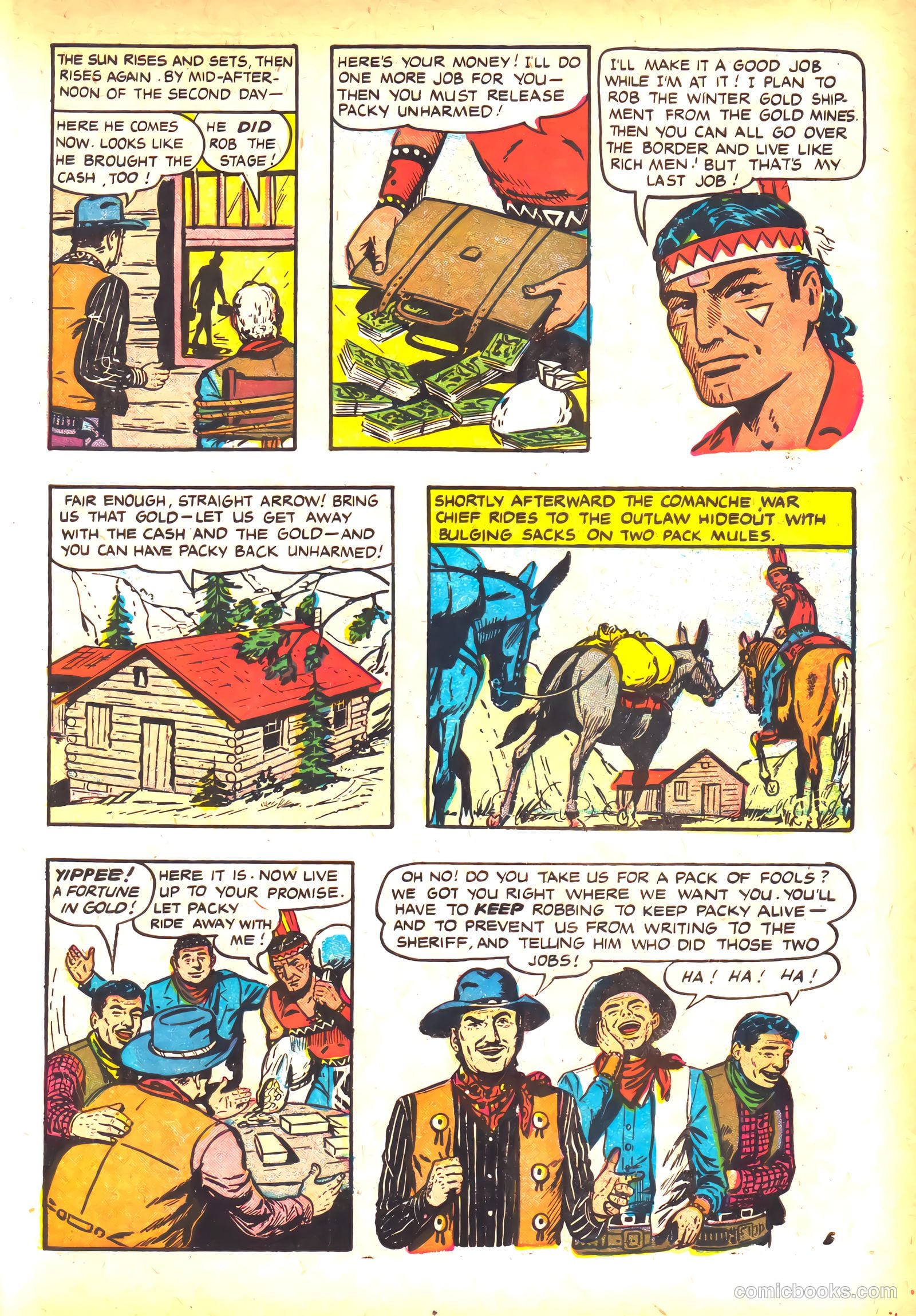 Straight Arrow #47 (1955) — page 31 of 36