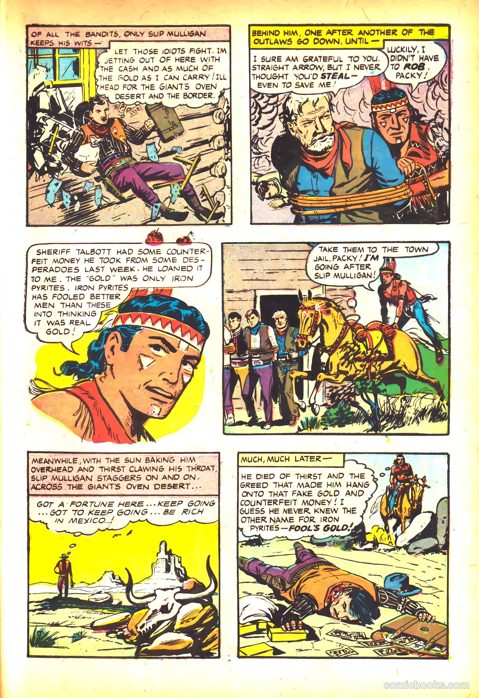 Straight Arrow #47 (1955) — page 33 of 36