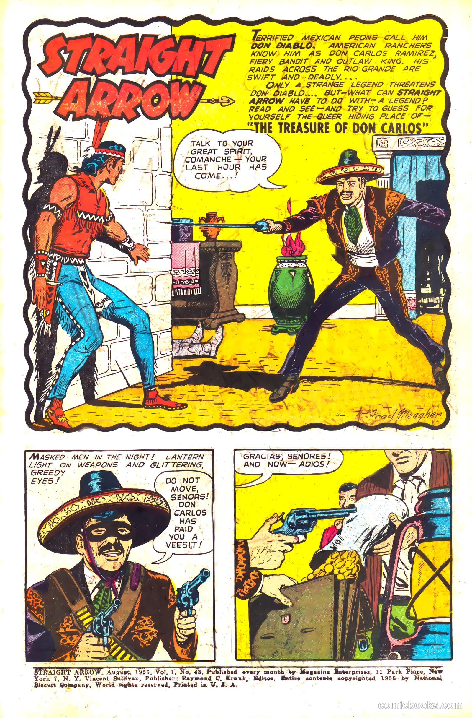 Straight Arrow #48 (1955) — page 3 of 36